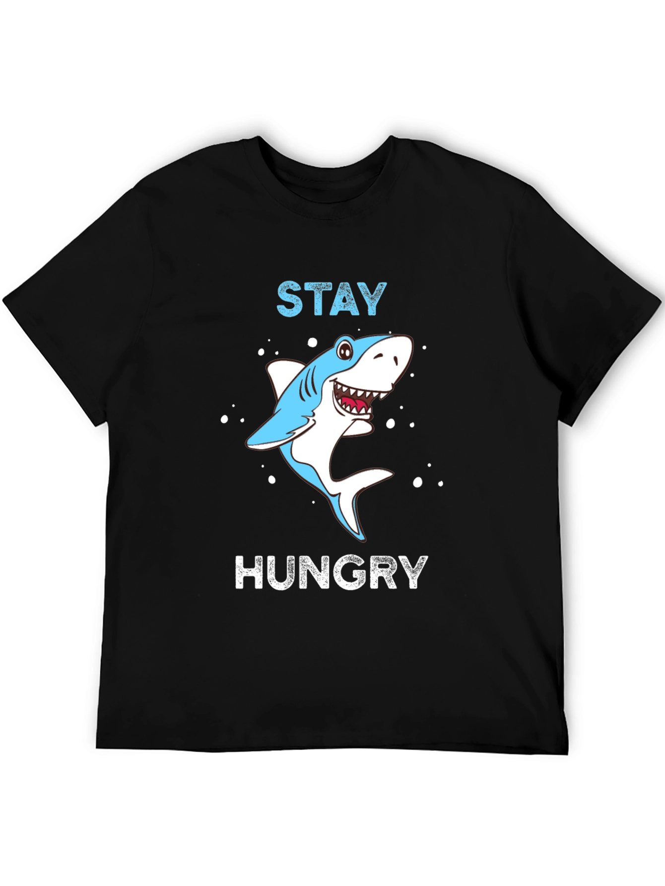 Stay Hungry Shark Graphic Tee