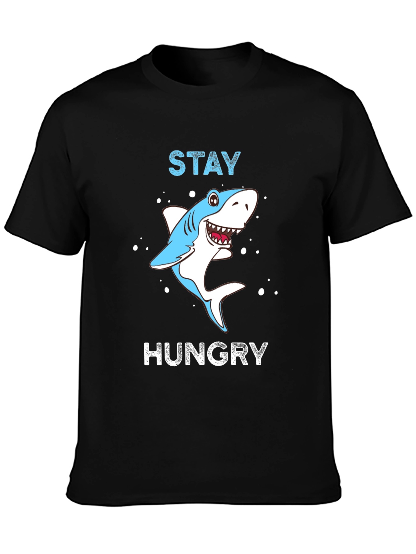 Stay Hungry Shark Graphic Tee