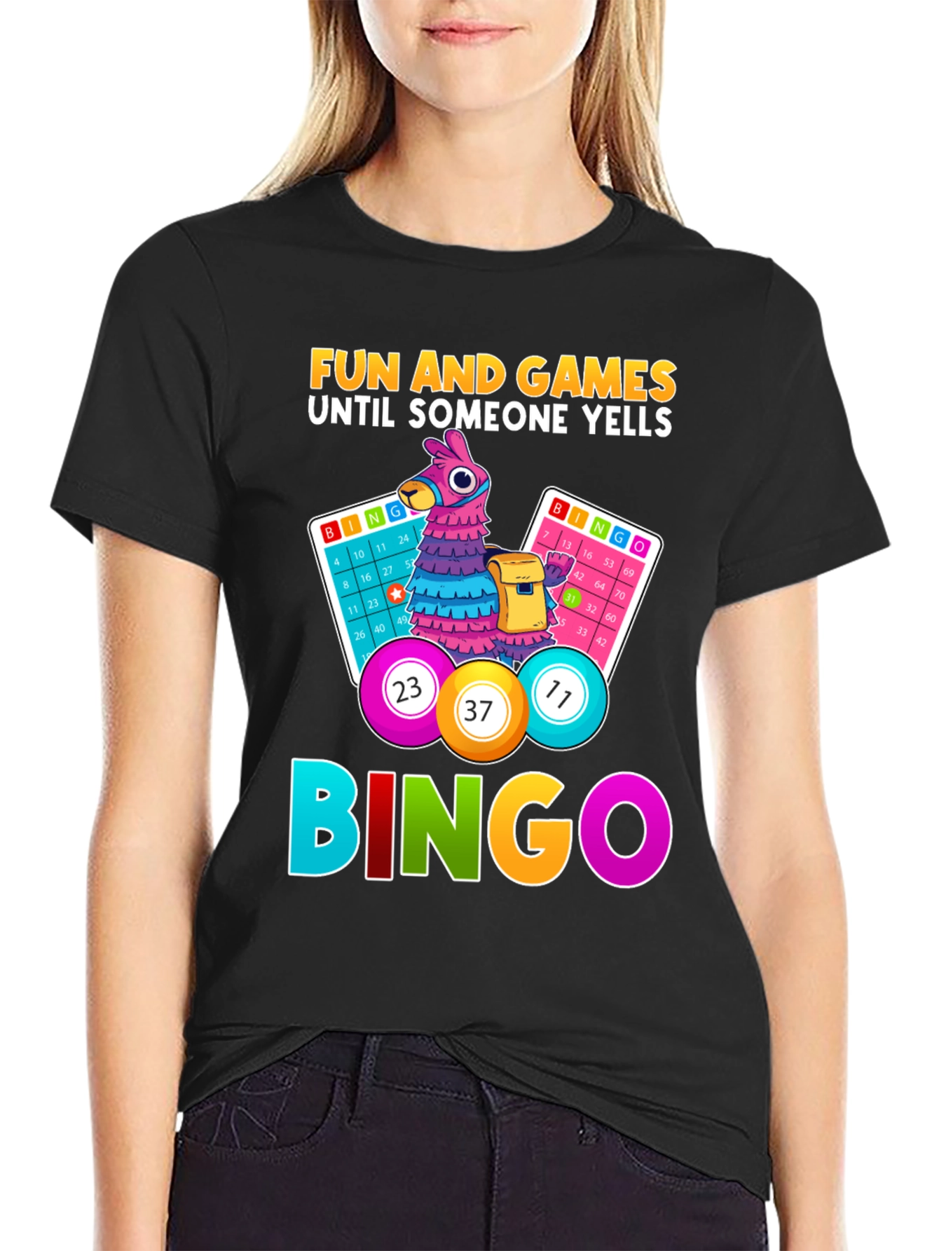Fun Bingo T-Shirt - Games Until Someone Yells Bingo!