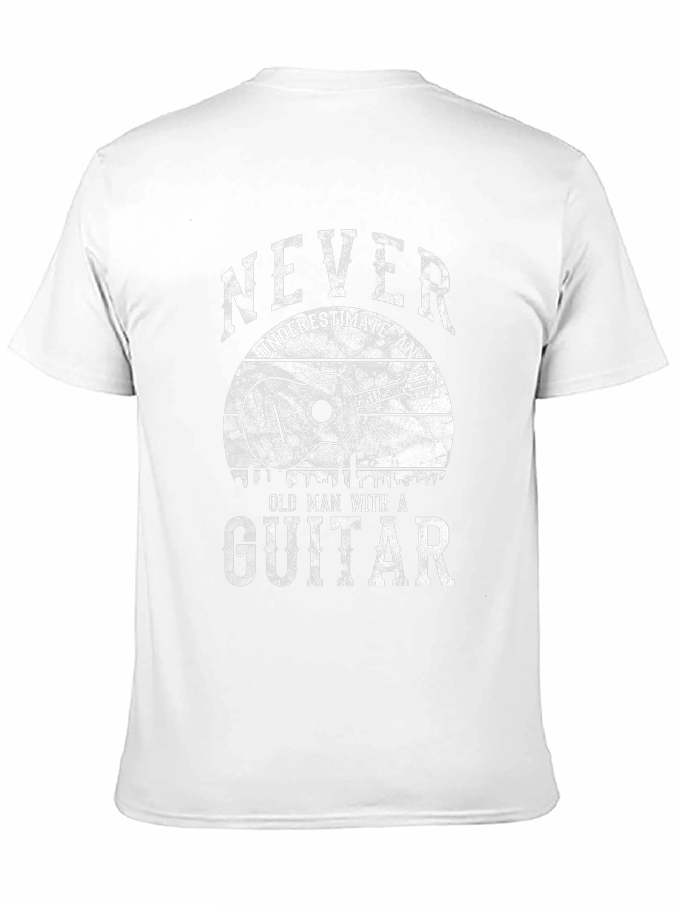 Never Underestimate Guitar T-Shirt