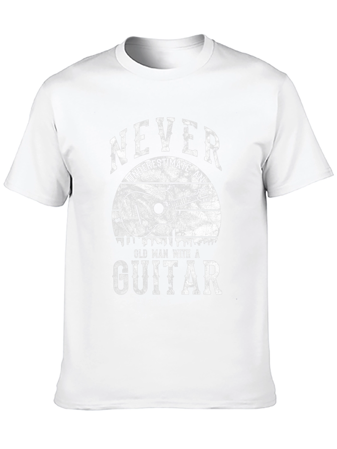 Never Underestimate Guitar T-Shirt