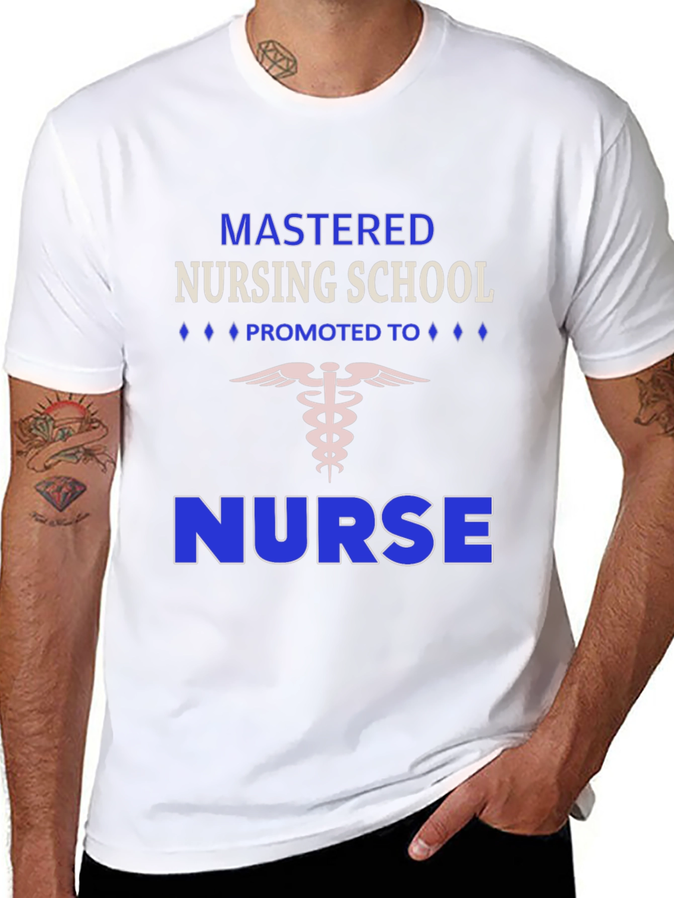 Mastered Nursing School T-Shirt