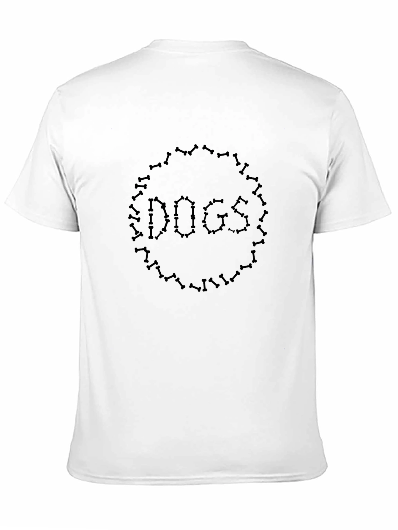 Dog Lover Black Crewneck T-Shirt