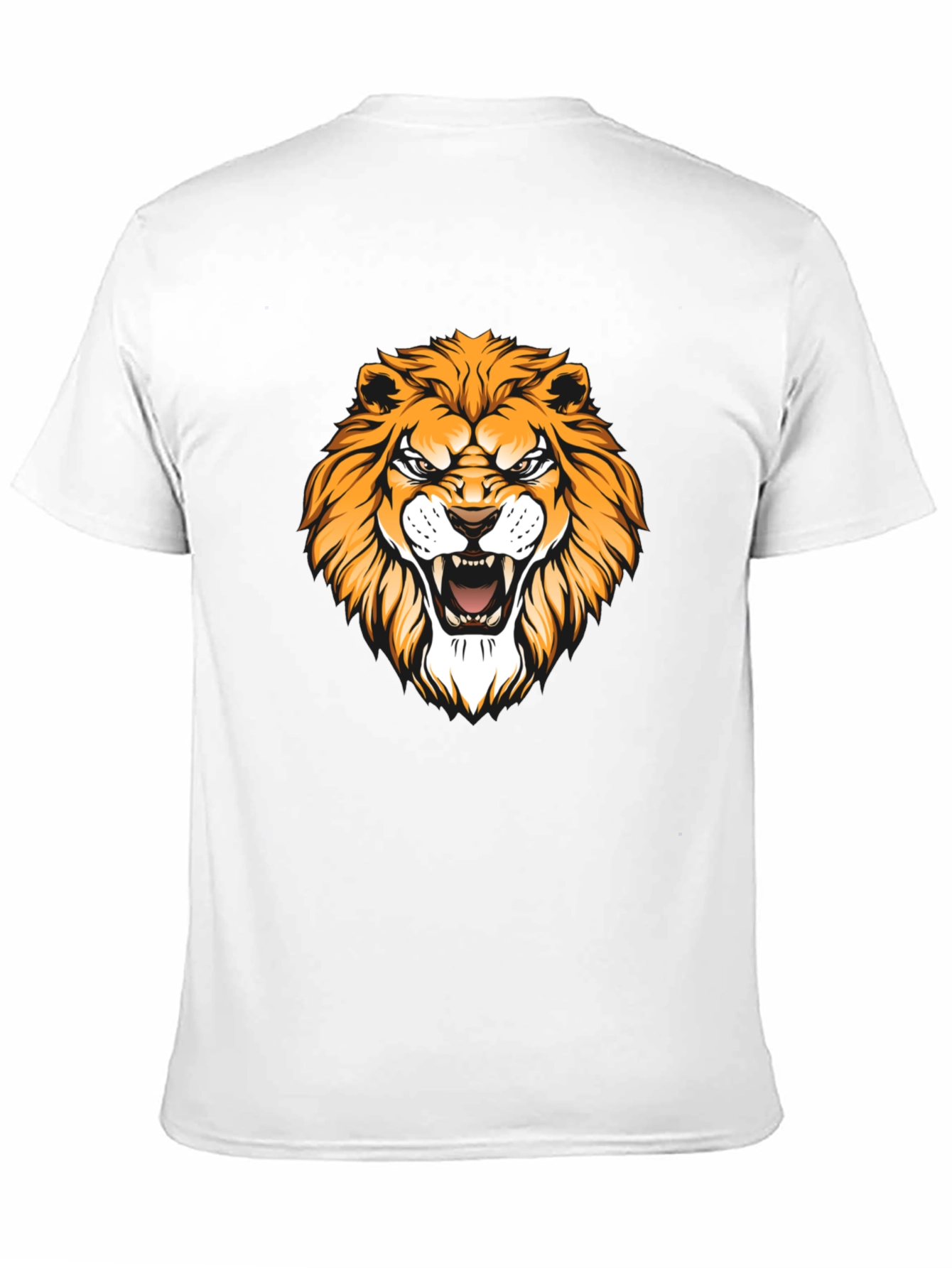 Black Lion Graphic Tee - Mens Short Sleeve