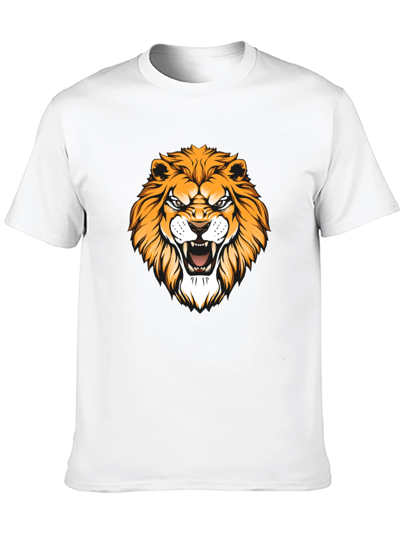 Black Lion Graphic Tee - Mens Short Sleeve