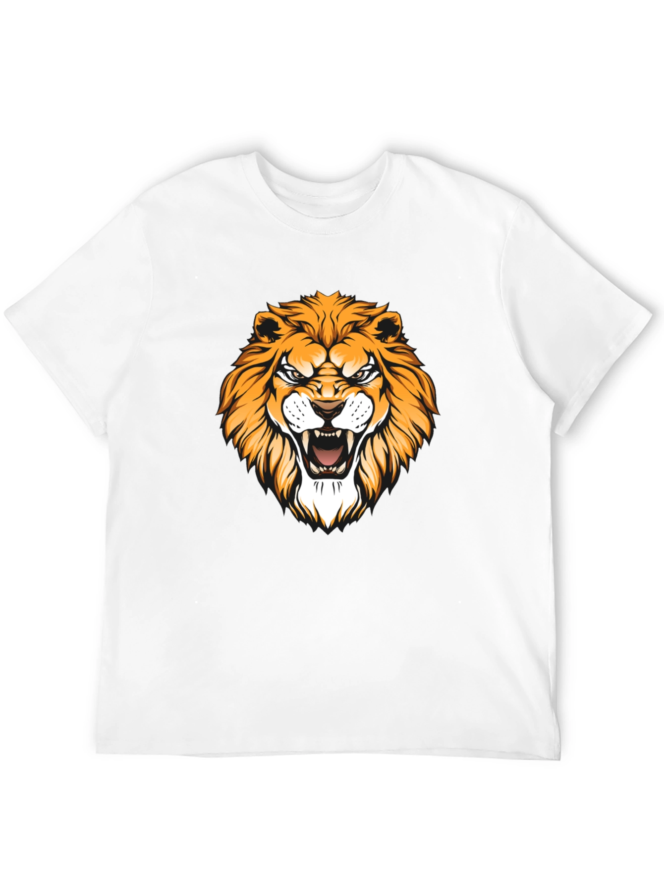 Black Lion Graphic Tee - Mens Short Sleeve