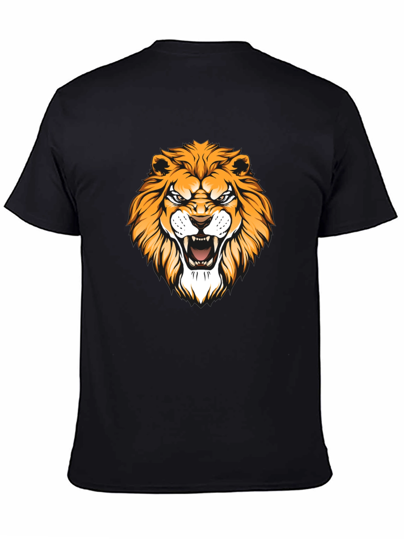 Black Lion Graphic Tee - Mens Short Sleeve