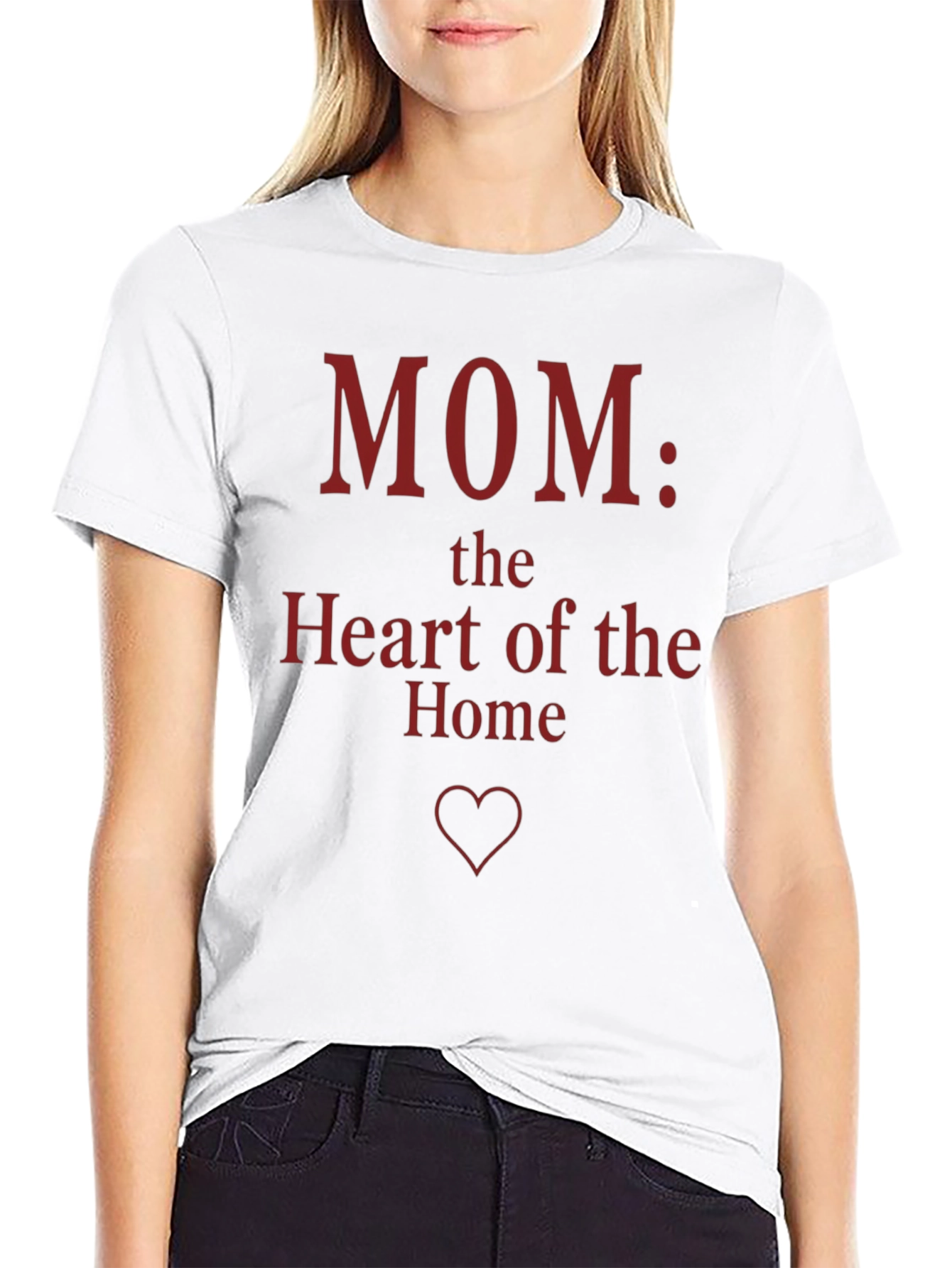 Mom Heart of the Home Graphic T-Shirt