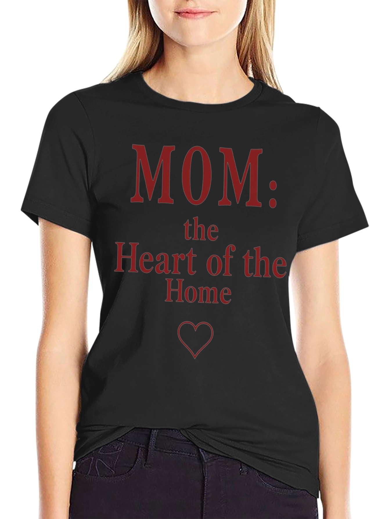 Mom Heart of the Home Graphic T-Shirt