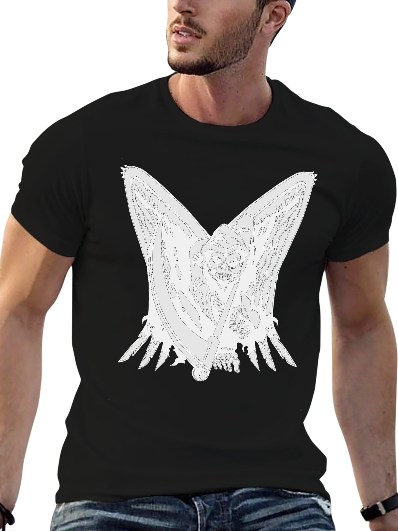 Grim Reaper Black T-Shirt