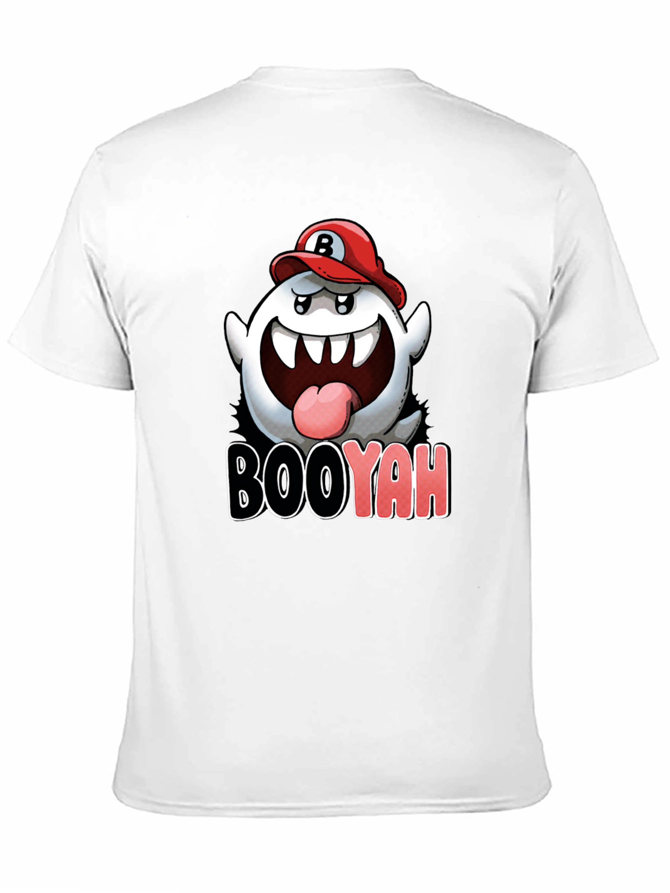 Boo Mario Inspired Graphic T-Shirt
