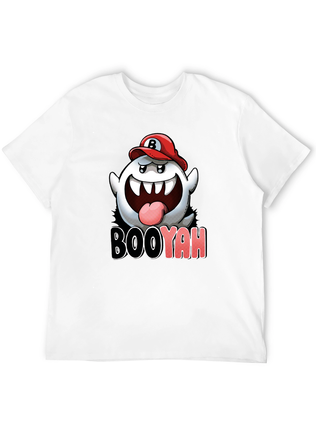 Boo Mario Inspired Graphic T-Shirt
