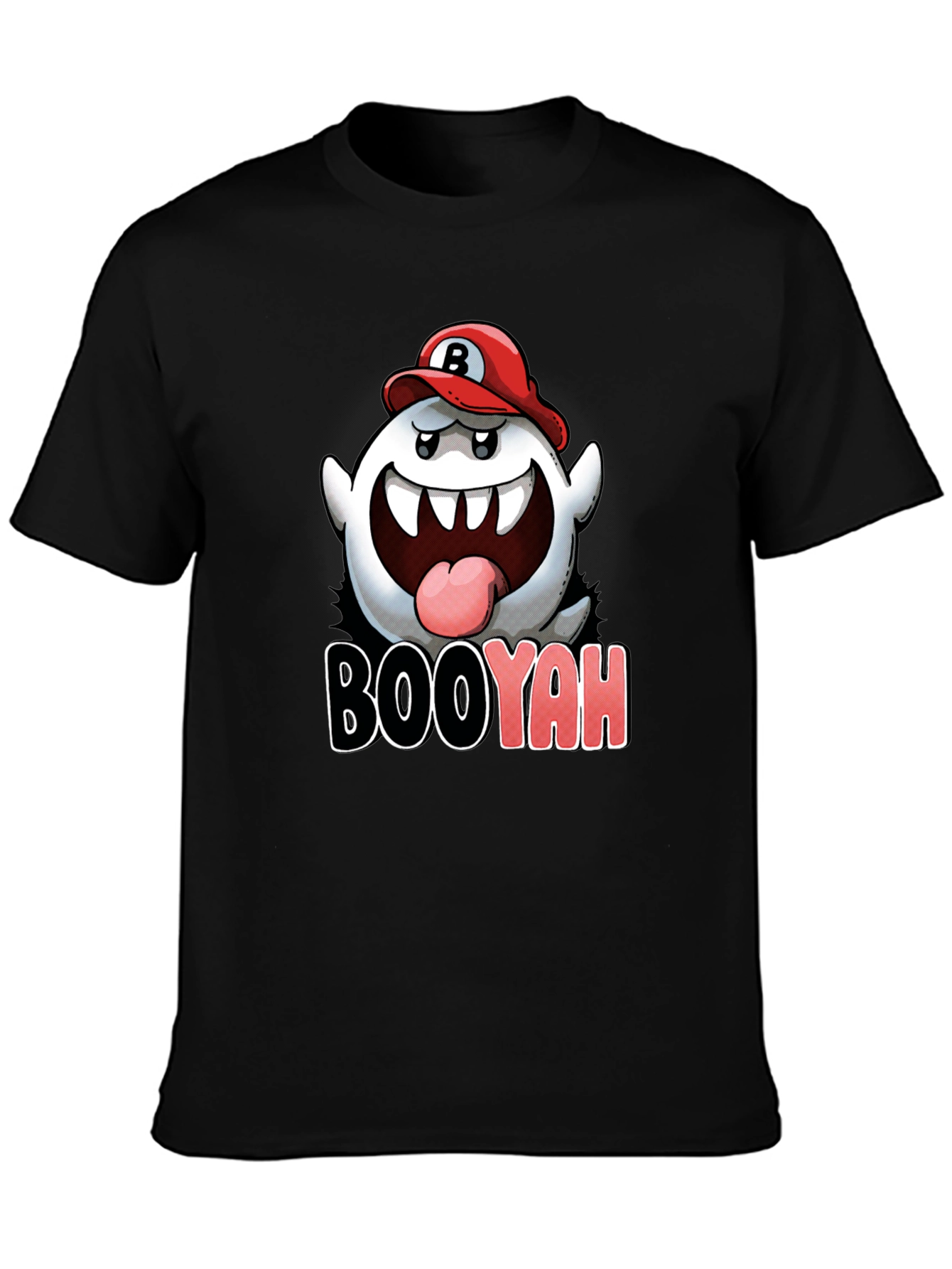 Boo Mario Inspired Graphic T-Shirt