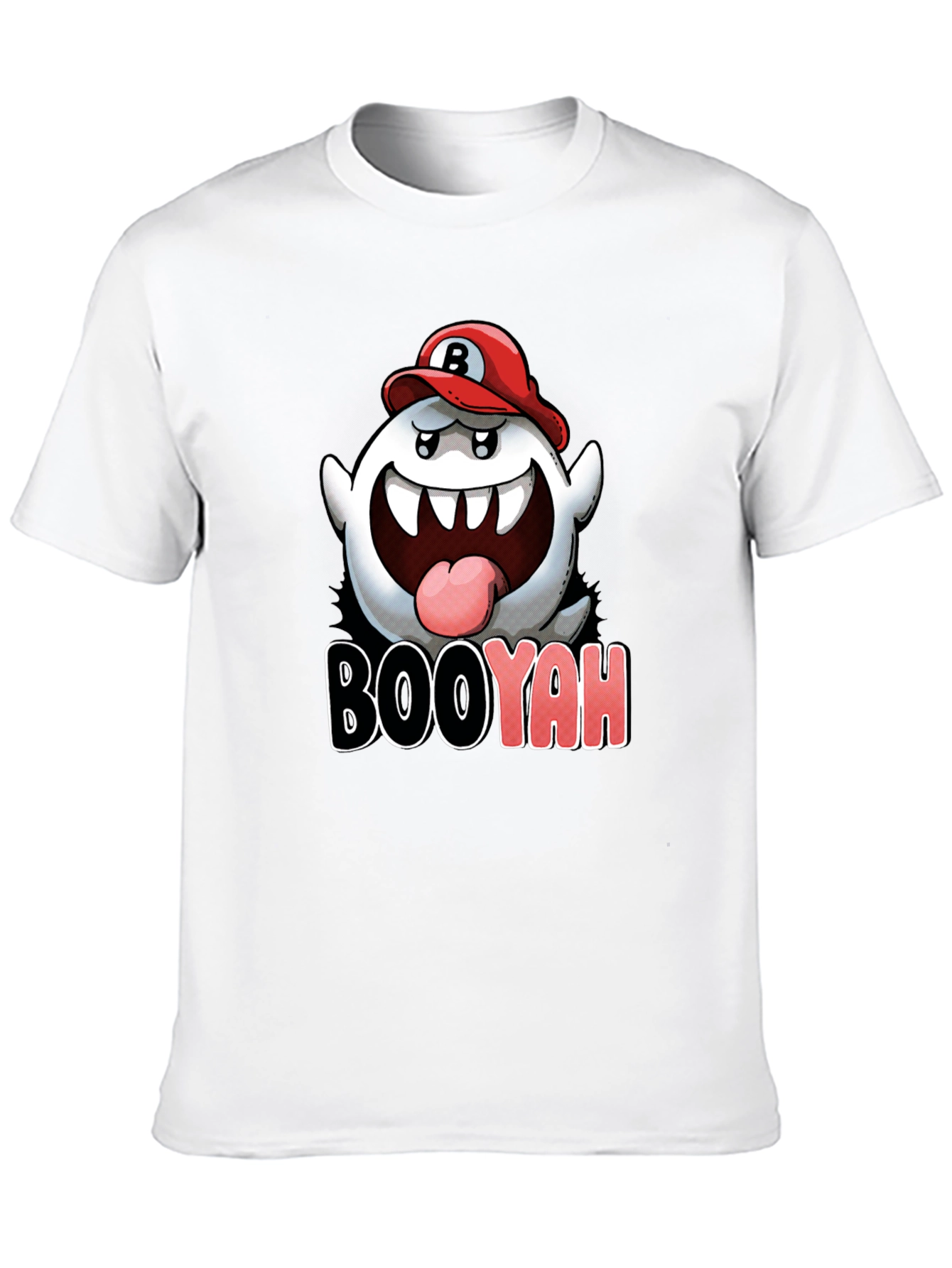 Boo Mario Inspired Graphic T-Shirt