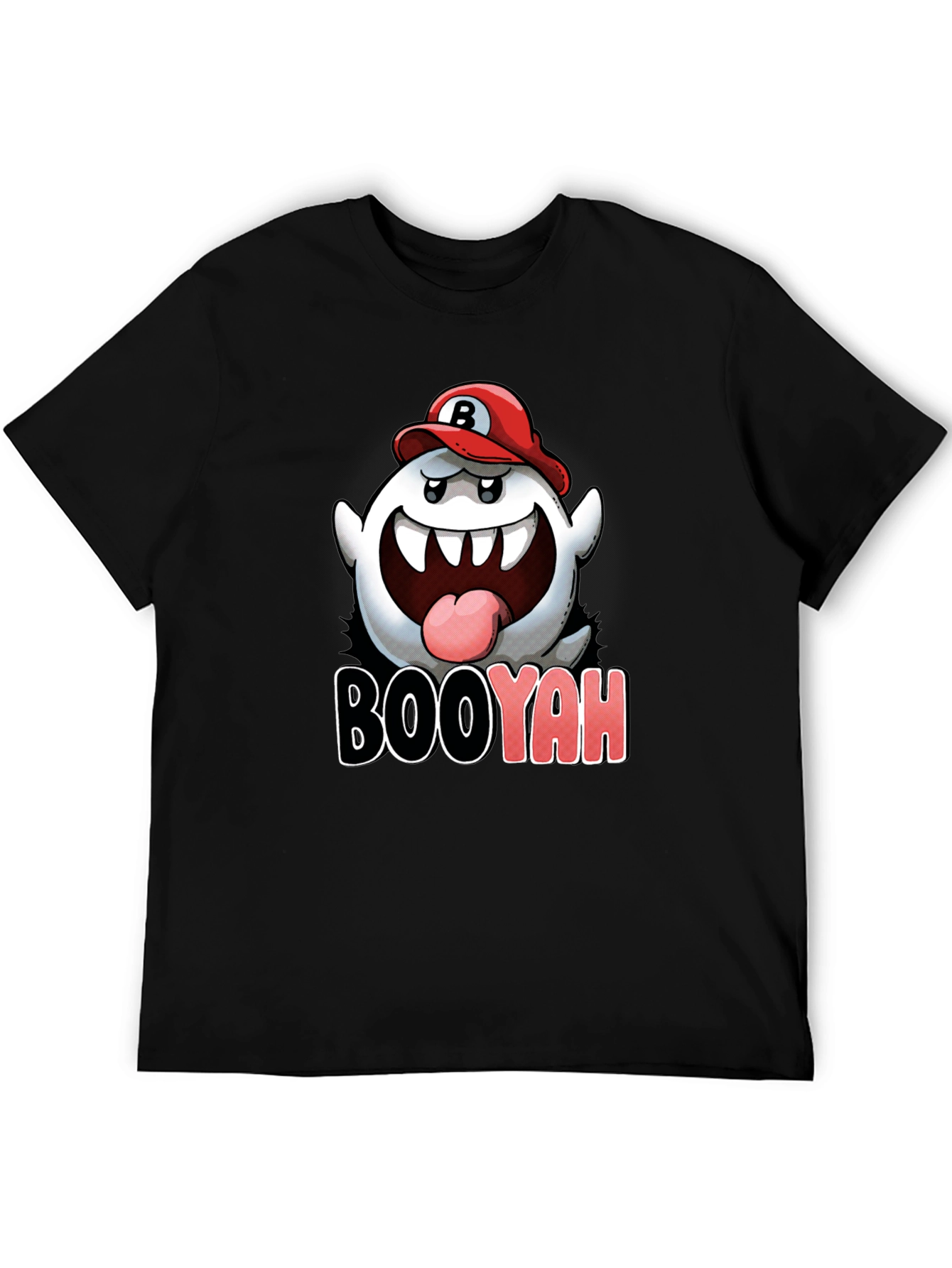 Boo Mario Inspired Graphic T-Shirt
