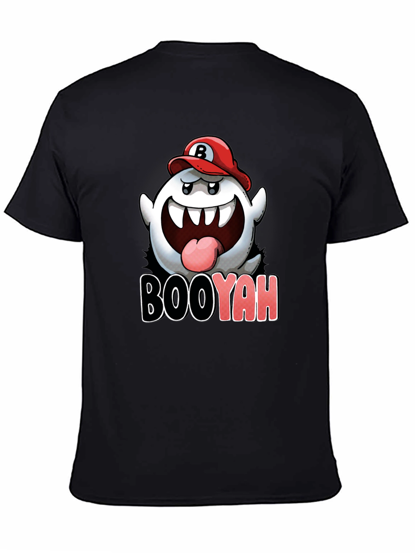 Boo Mario Inspired Graphic T-Shirt