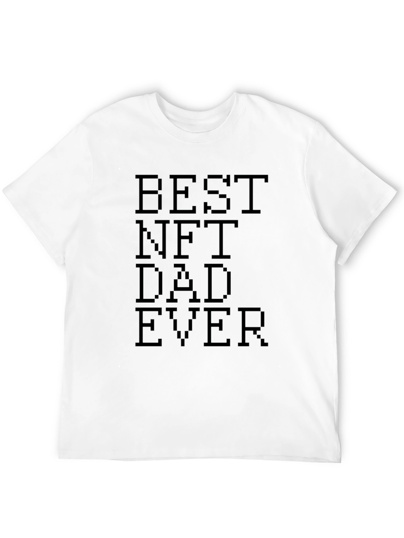 Best NFT Dad Ever Black T-Shirt