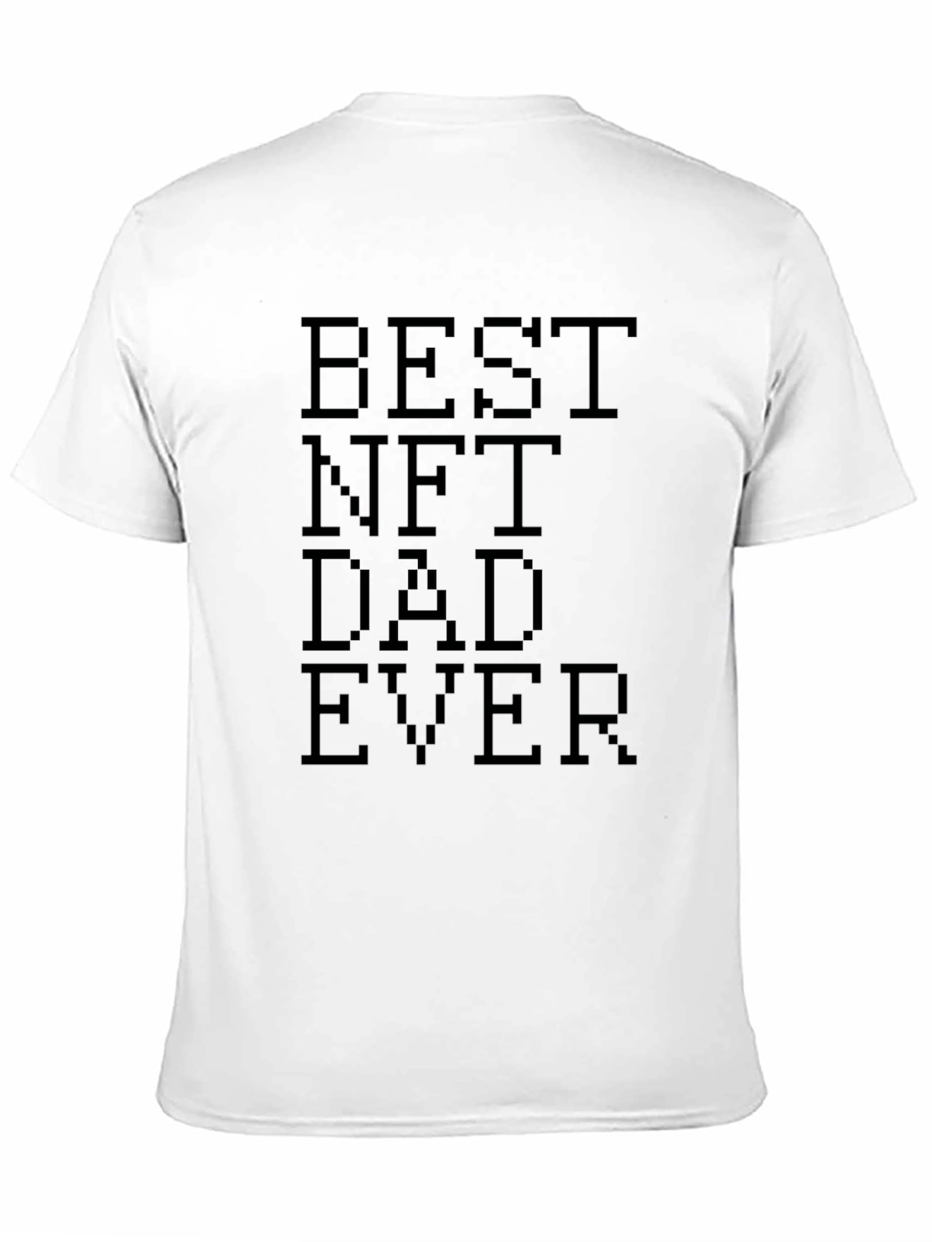 Best NFT Dad Ever Black T-Shirt