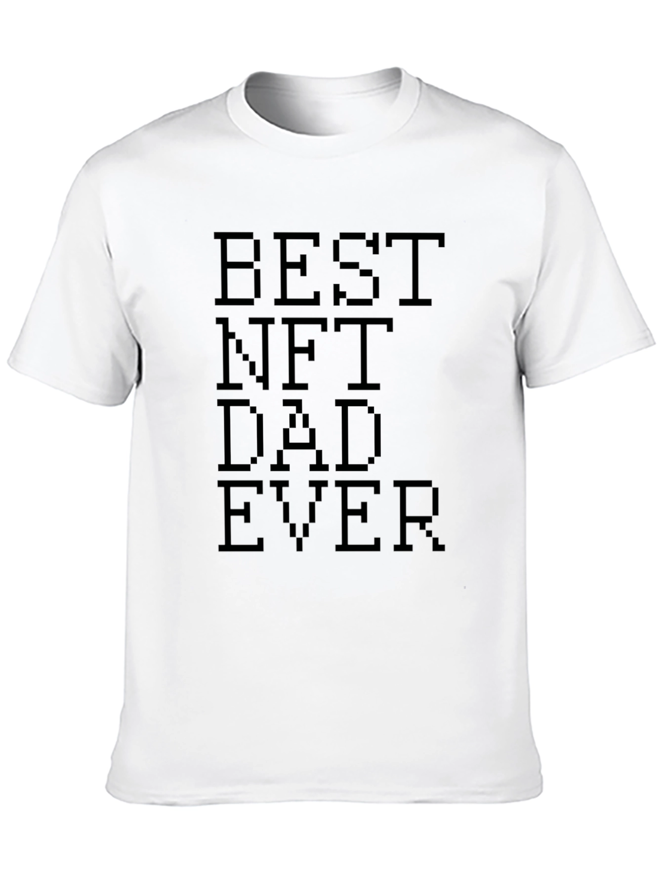 Best NFT Dad Ever Black T-Shirt