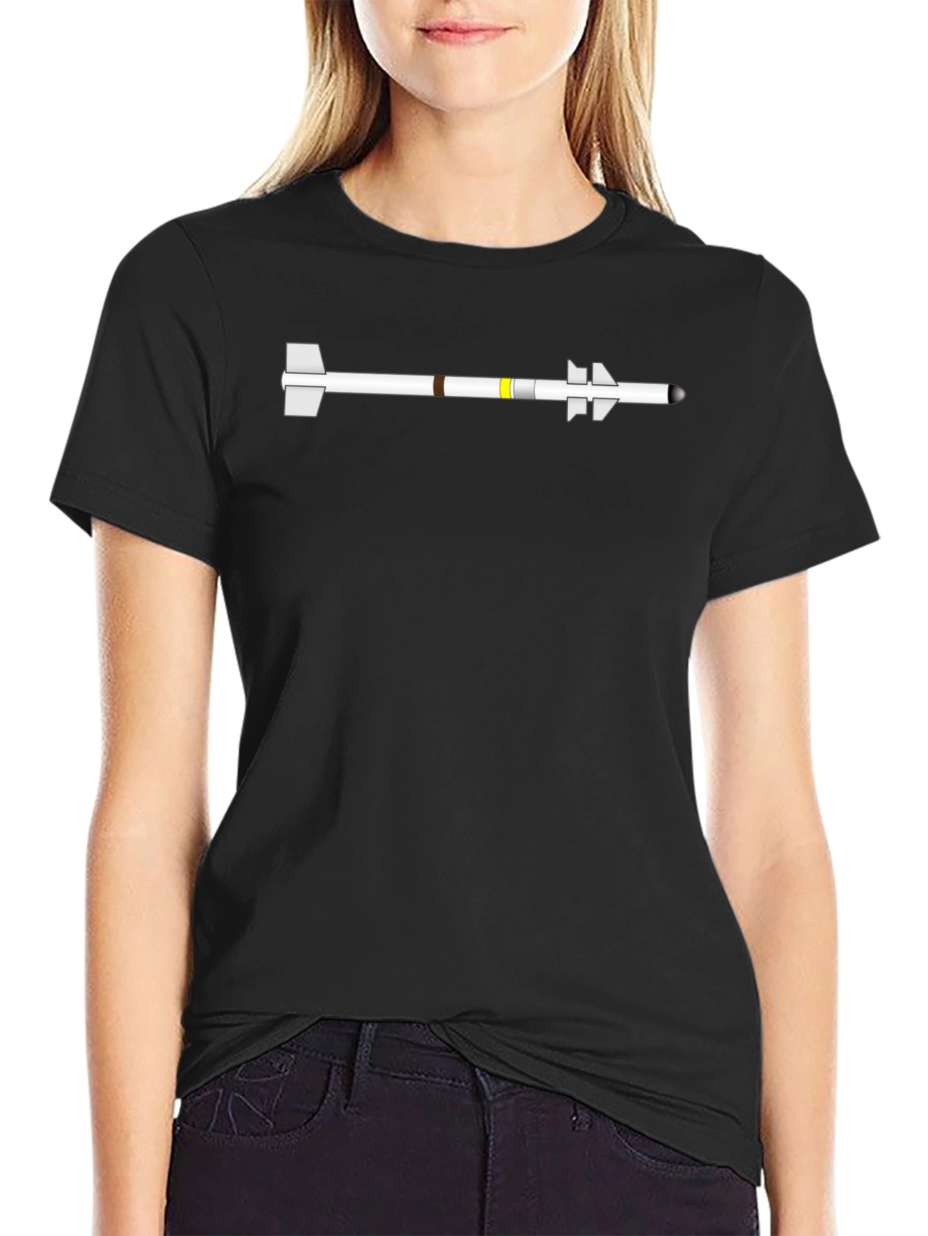 Missile Graphic T-Shirt -  Cool Aviation Tee