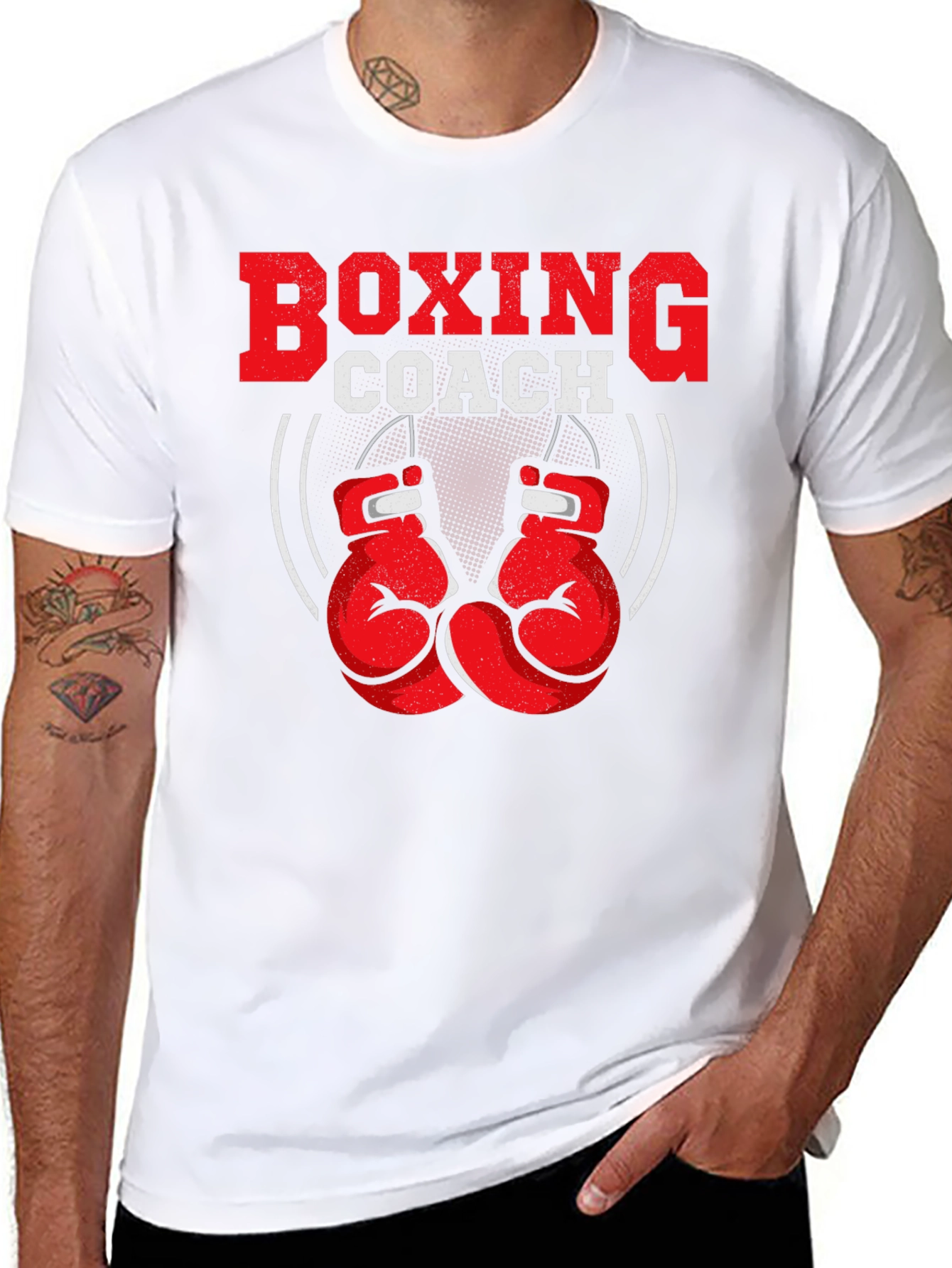 Boxing Coach Graphic T-Shirt