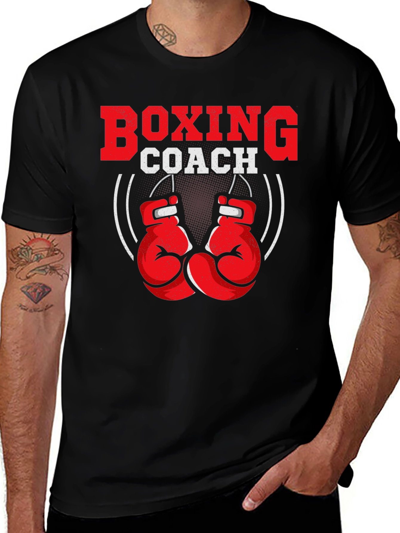Boxing Coach Graphic T-Shirt