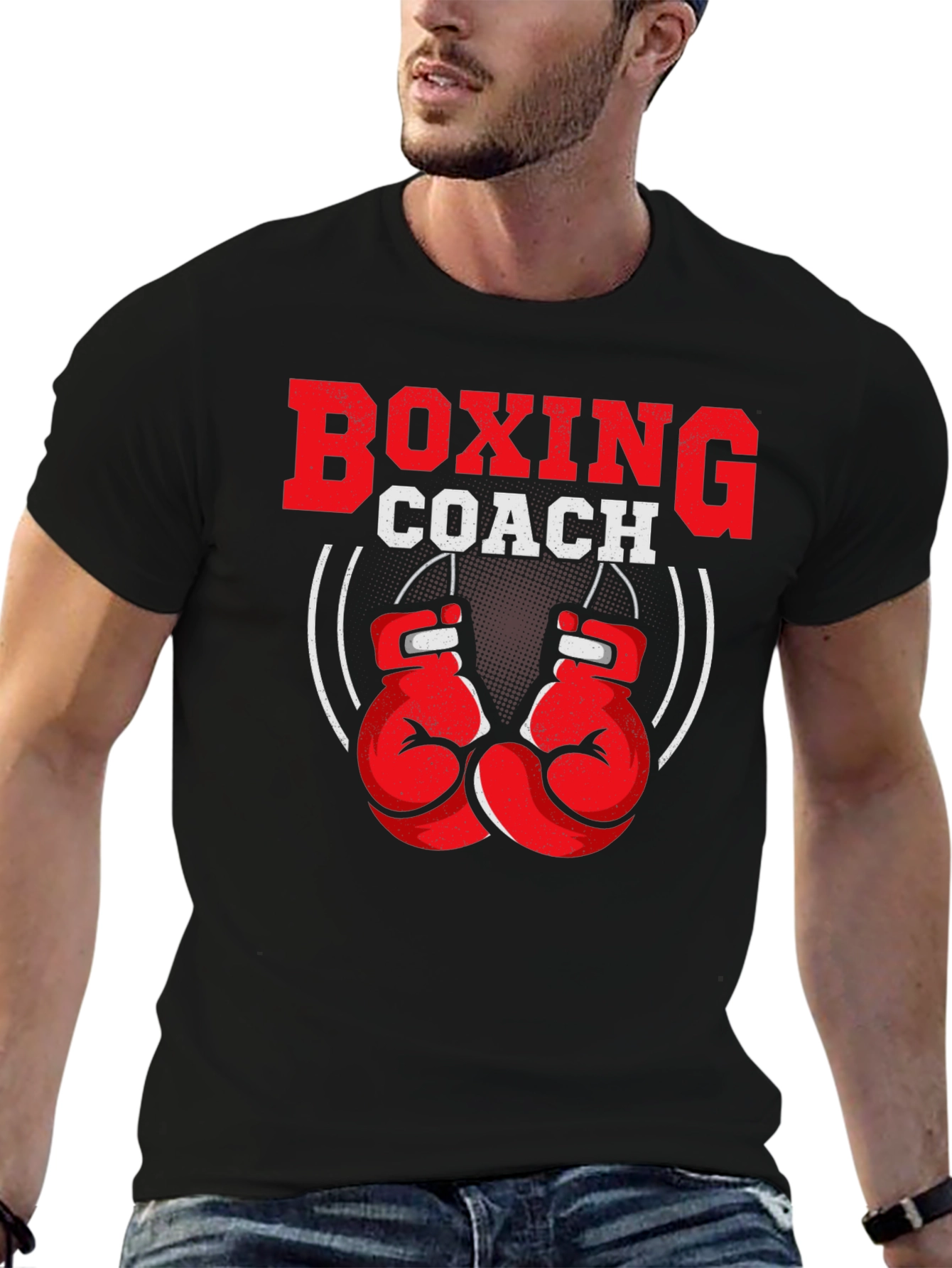 Boxing Coach Graphic T-Shirt