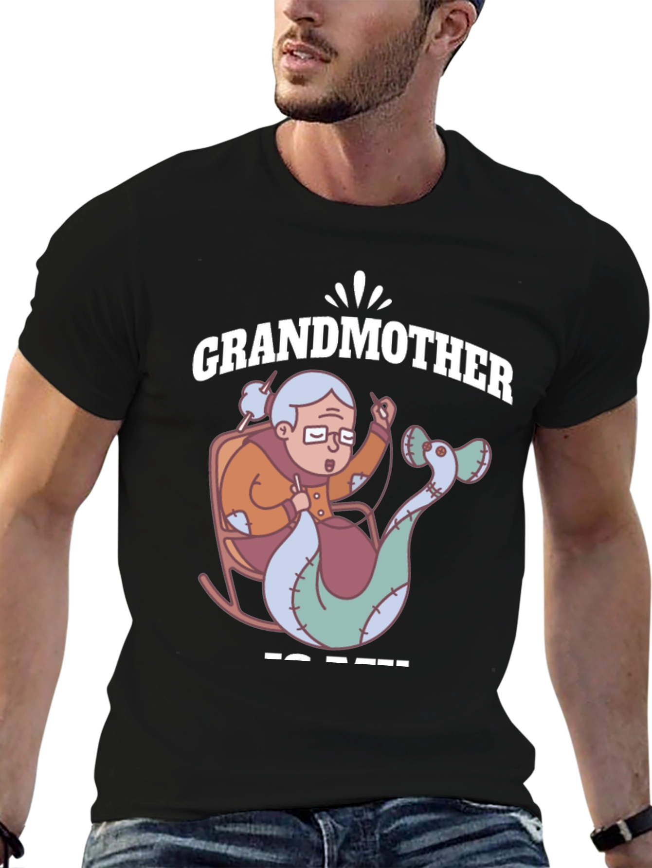 Grandmother Knits Mermaid T-Shirt