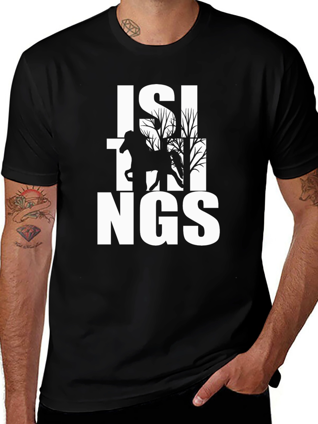Isi-Things T-Shirt Black with Horse