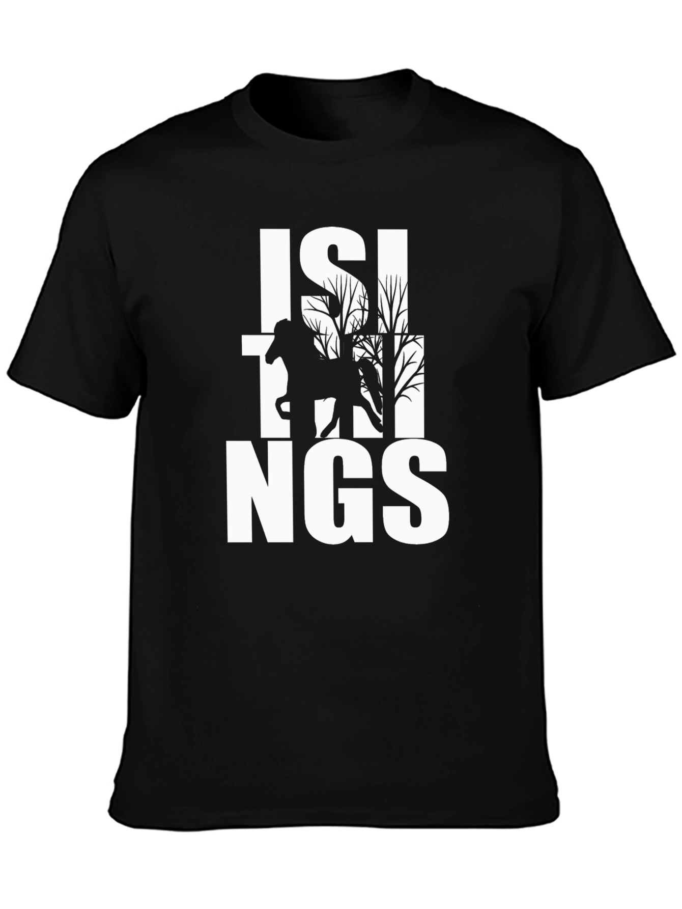 Isi-Things T-Shirt Black with Horse