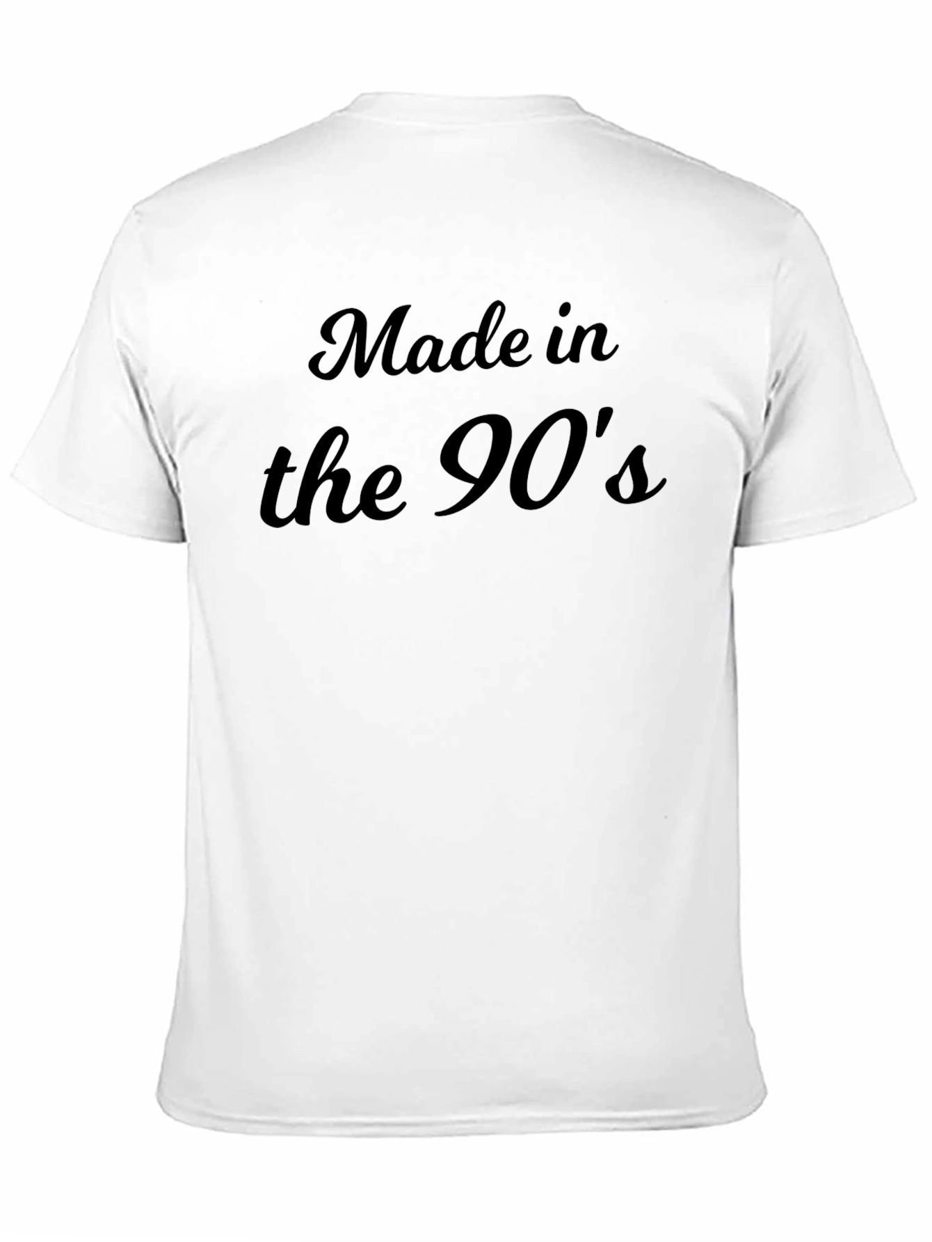 Made in the 90s Black T-Shirt