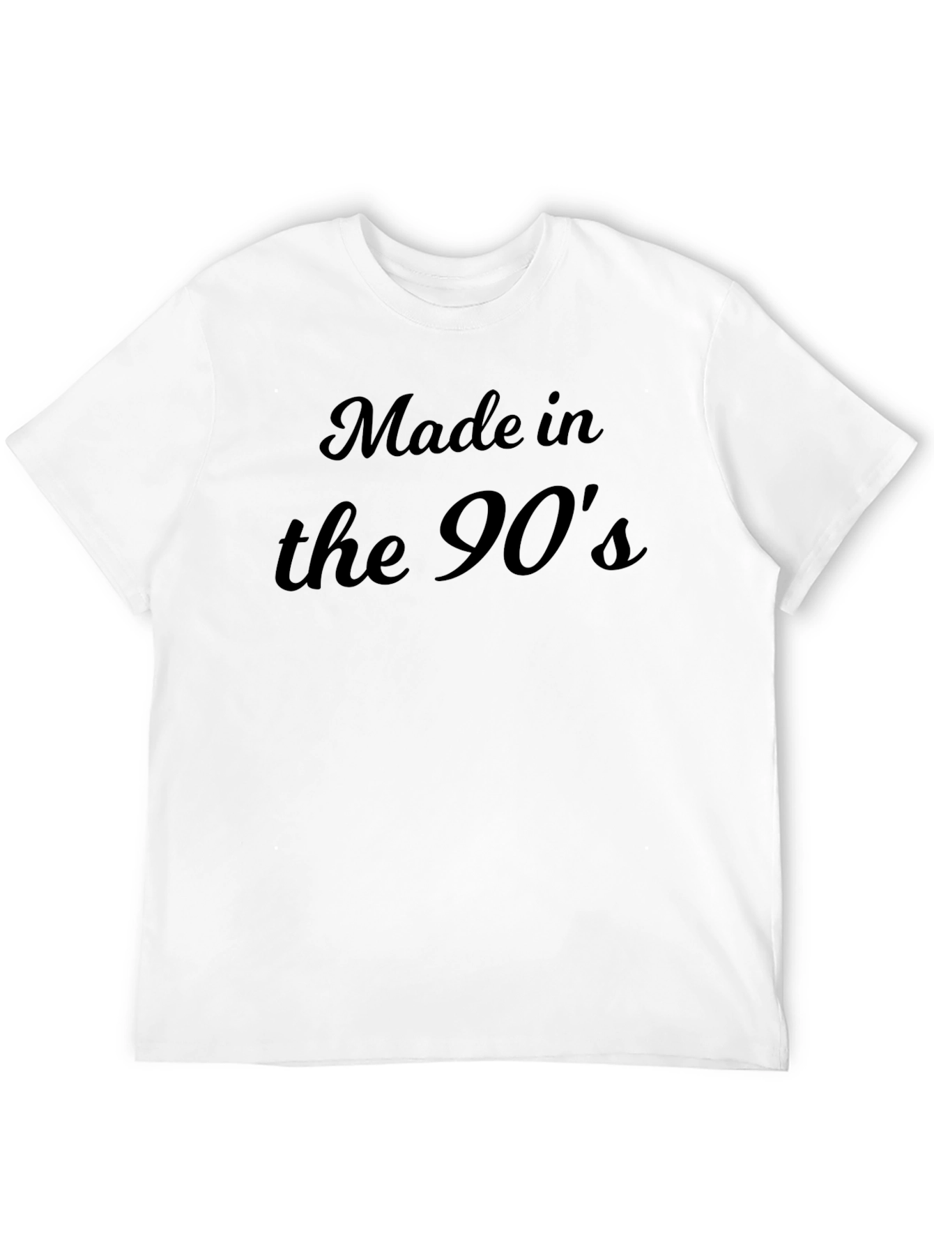 Made in the 90s Black T-Shirt