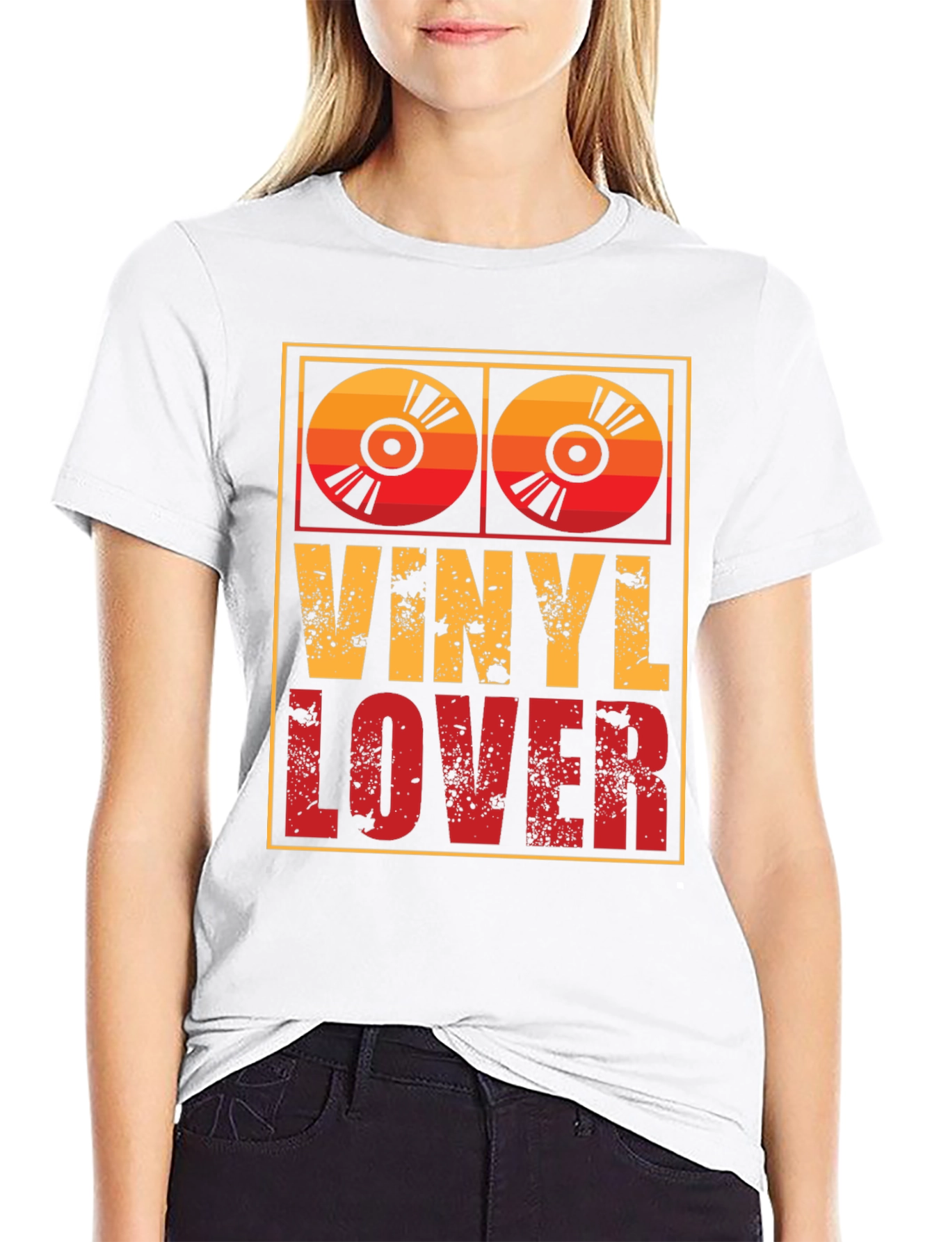 Retro Vinyl Lover T-Shirt - Music Fan Tee