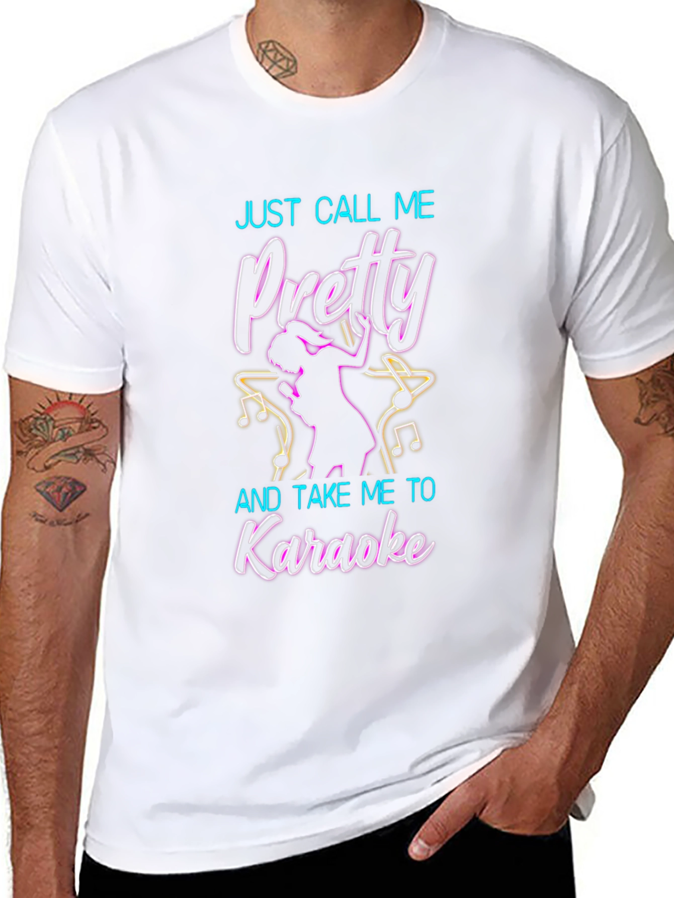 Just Call Me Pretty Karaoke T-Shirt
