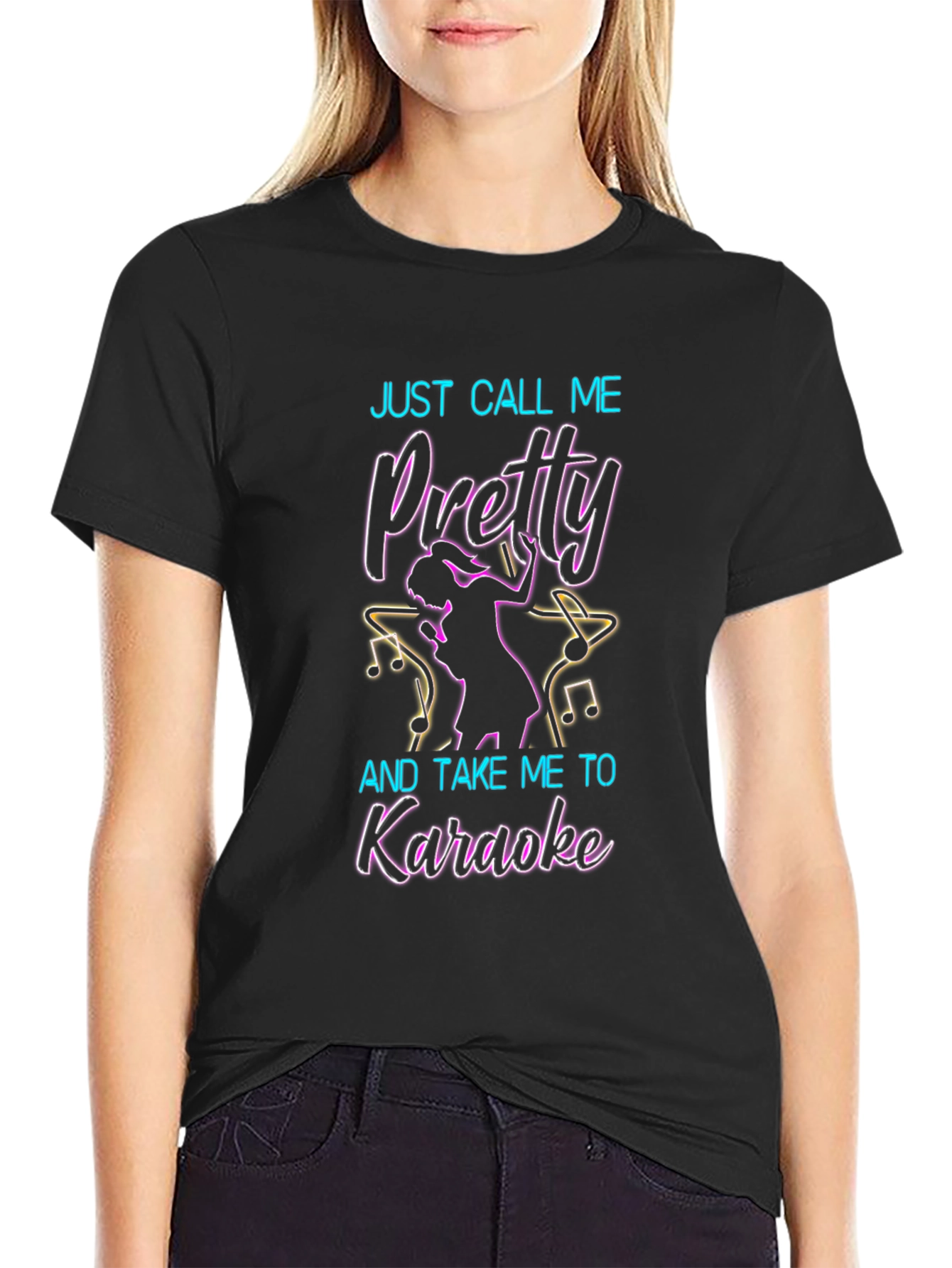 Just Call Me Pretty Karaoke T-Shirt
