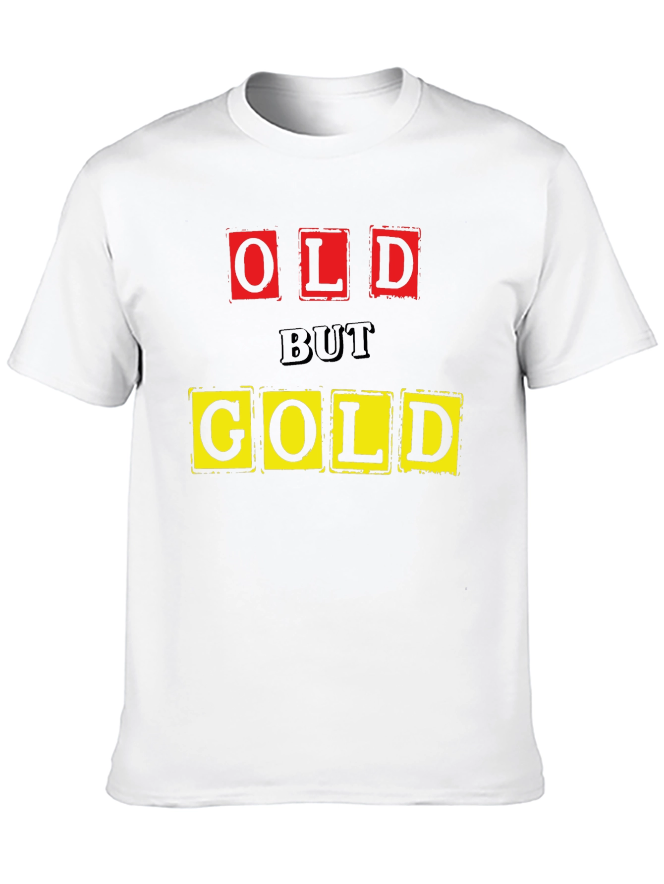 Old But Gold Graphic T-Shirt - Black