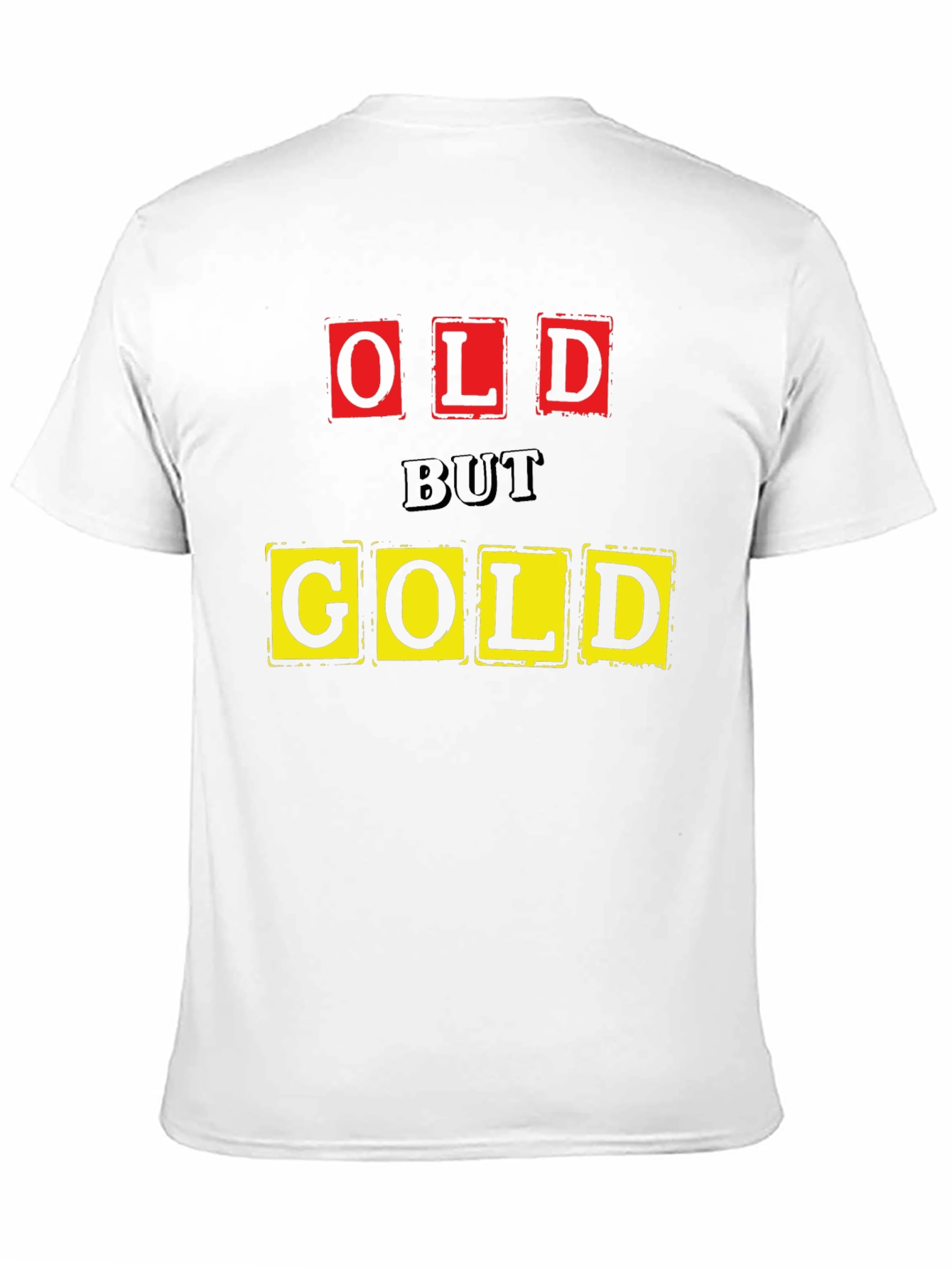 Old But Gold Graphic T-Shirt - Black