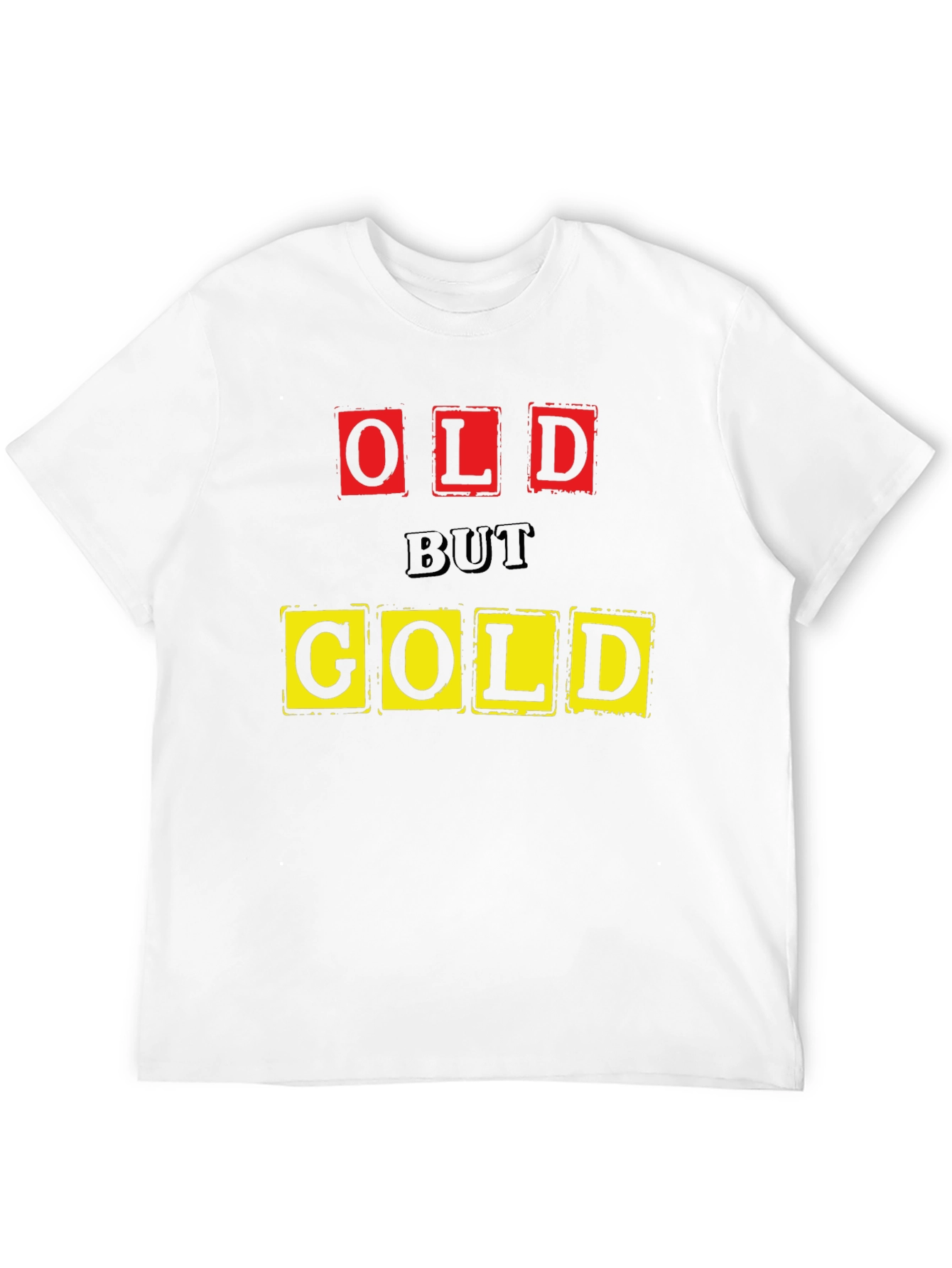 Old But Gold Graphic T-Shirt - Black