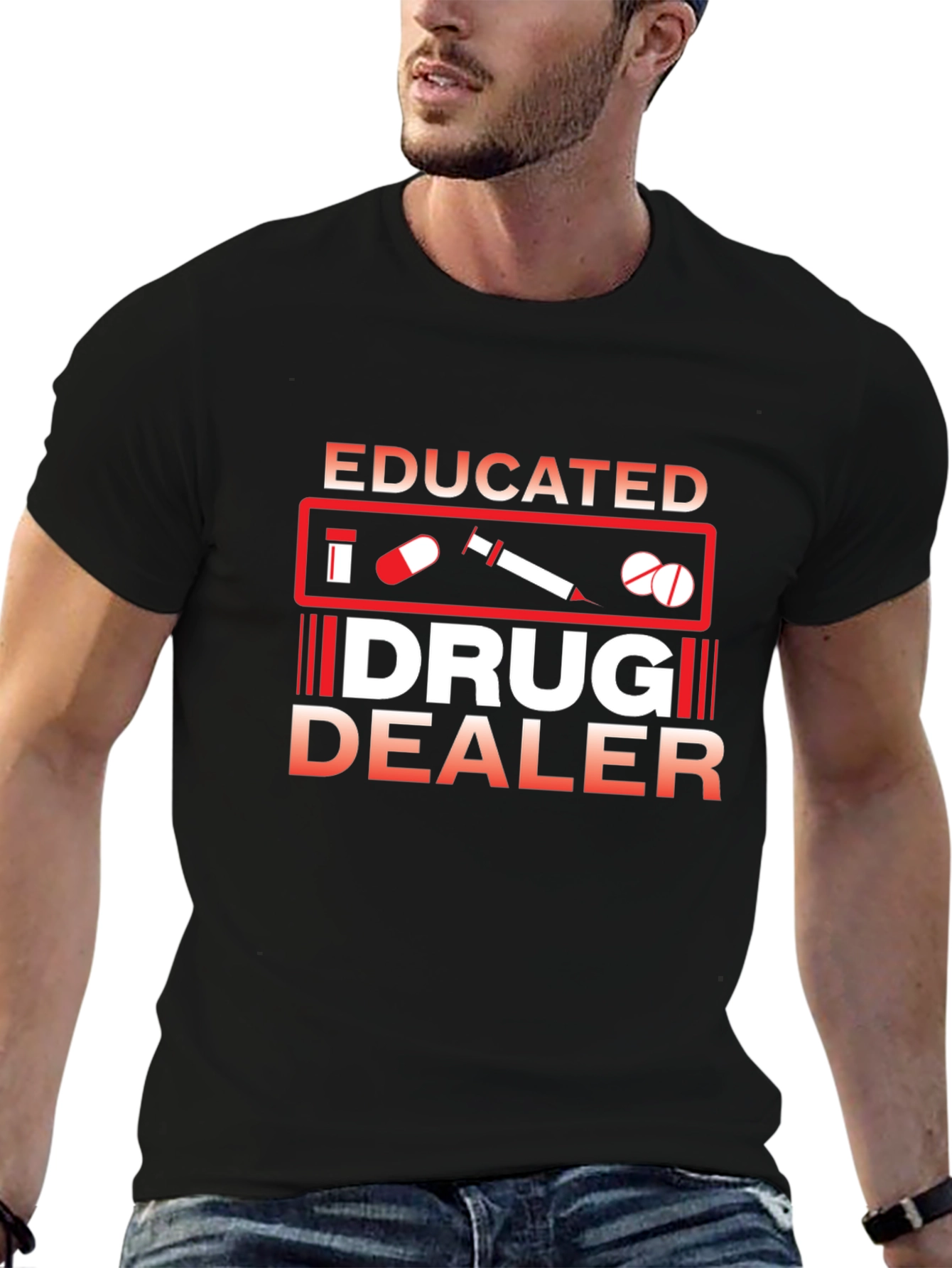 Educated Drug Dealer Graphic Tee