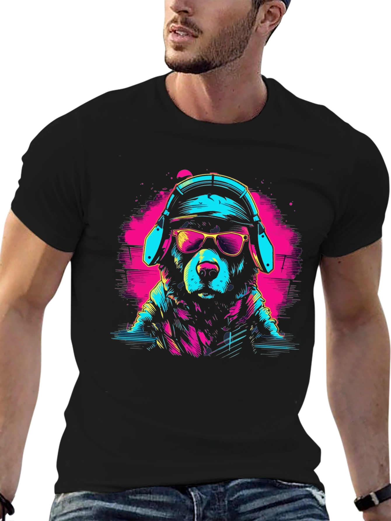 Cool Dog Graphic Tee