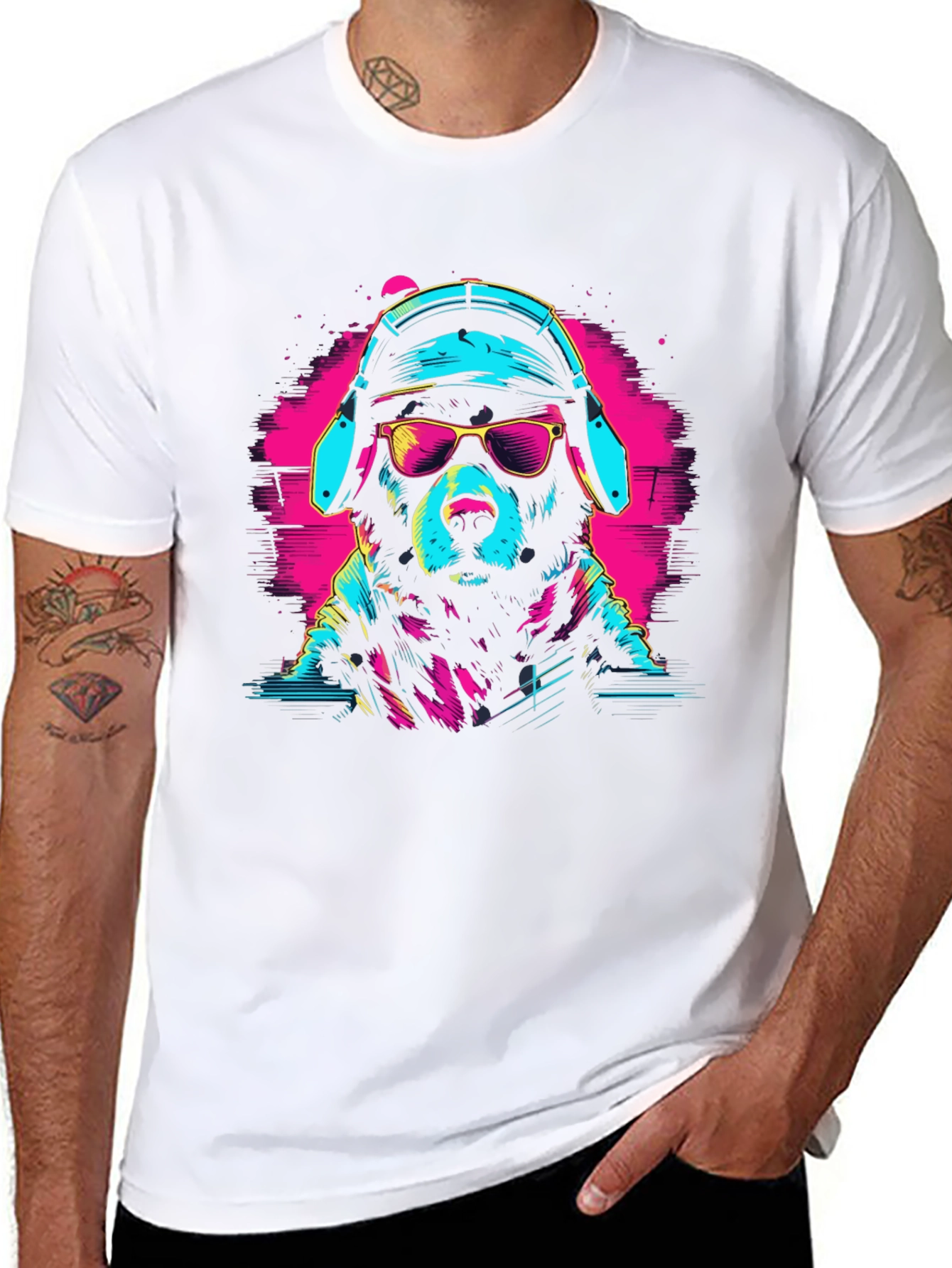 Cool Dog Graphic Tee
