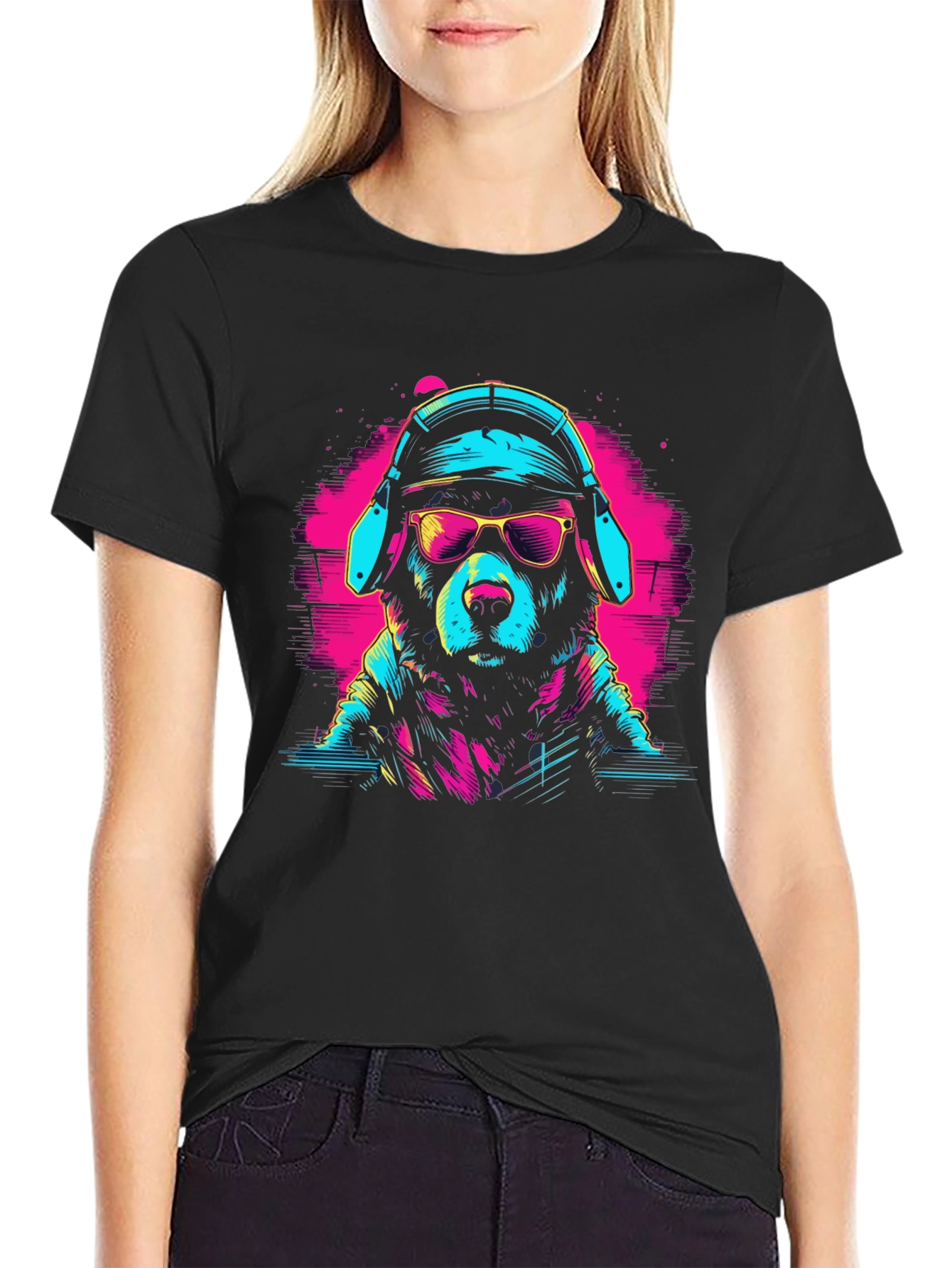 Cool Dog Graphic Tee