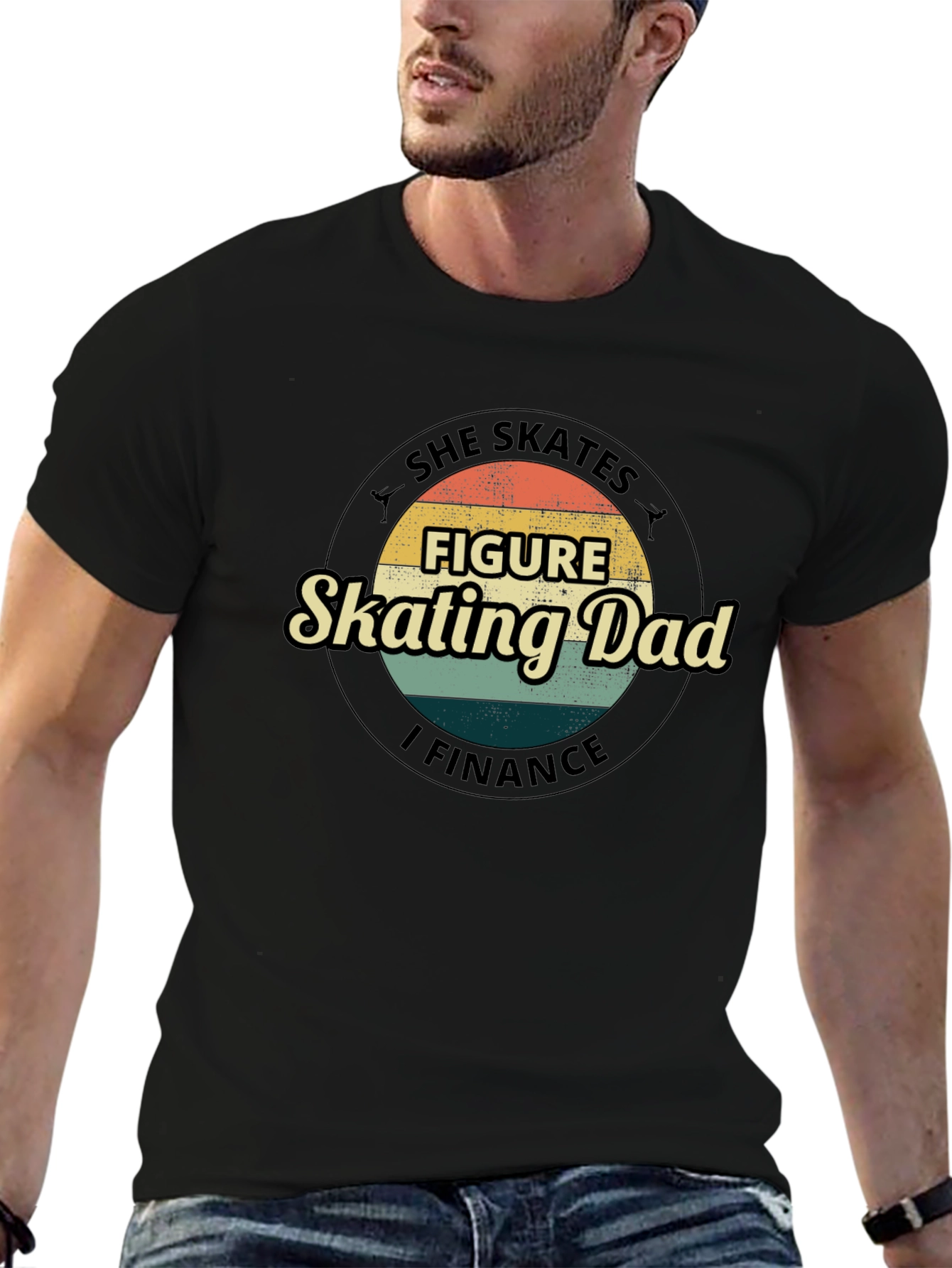 Figure Skating Dad T-Shirt
