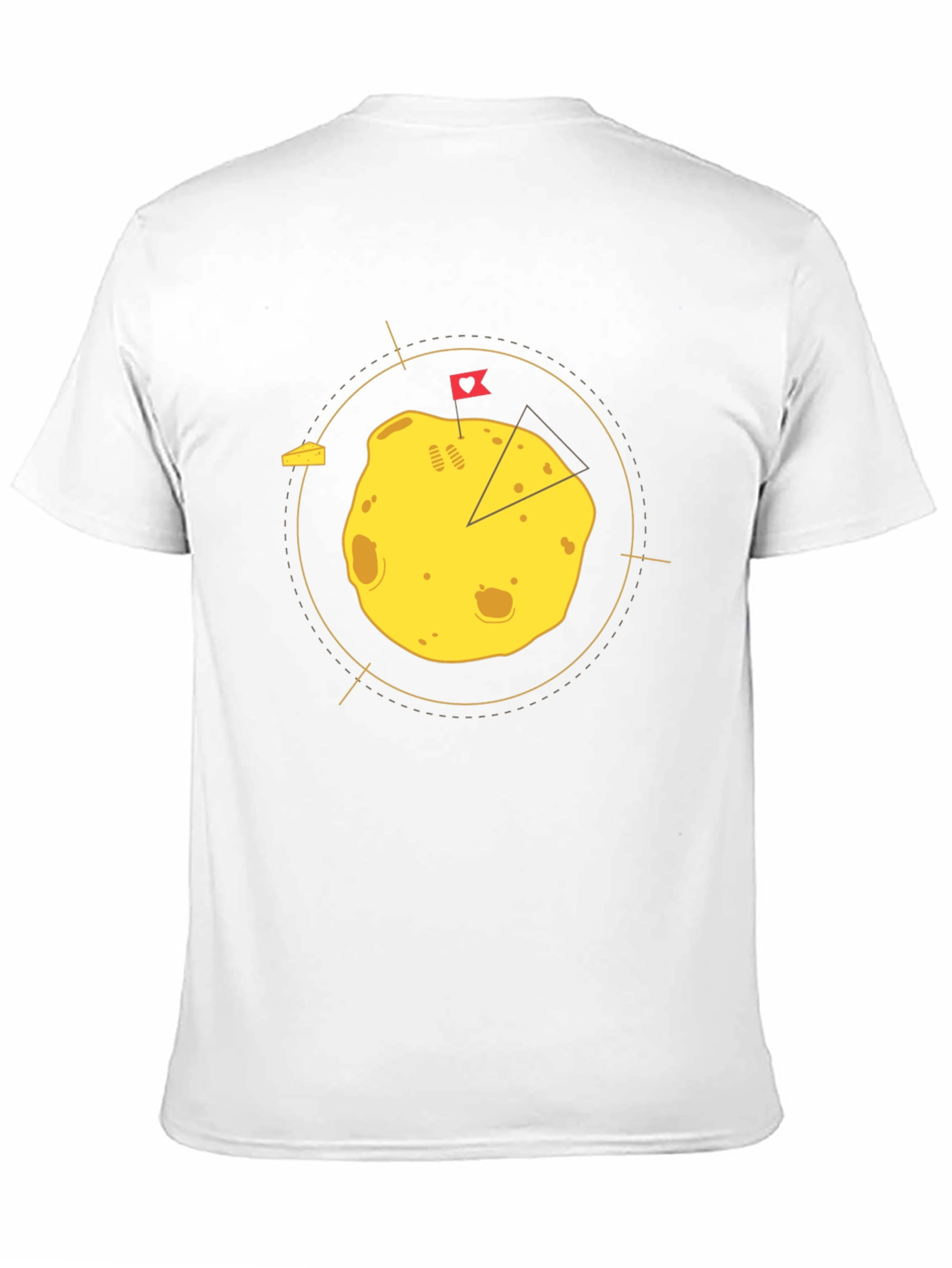 Funny Cheese Lover Graphic Black T-Shirt
