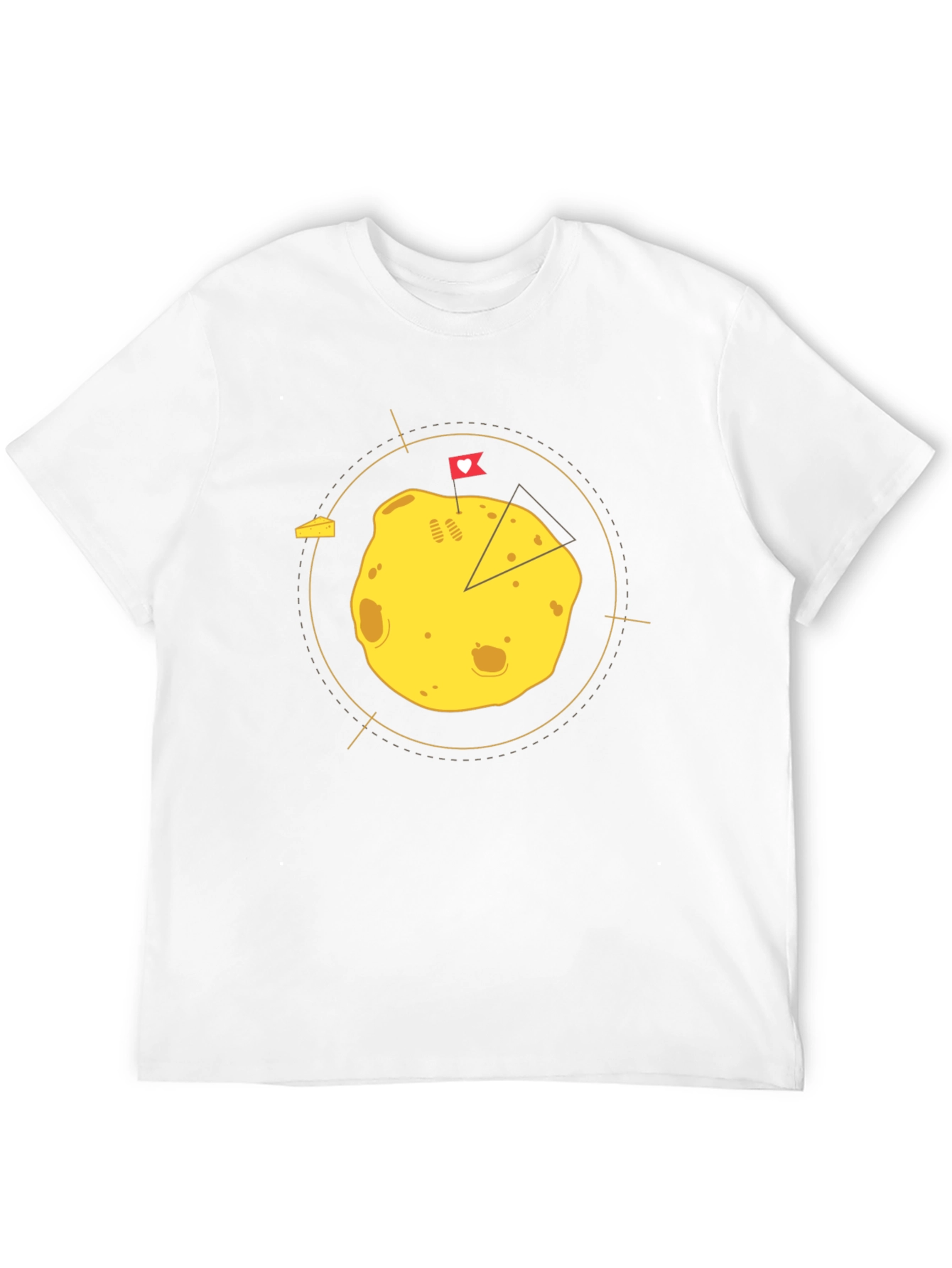 Funny Cheese Lover Graphic Black T-Shirt