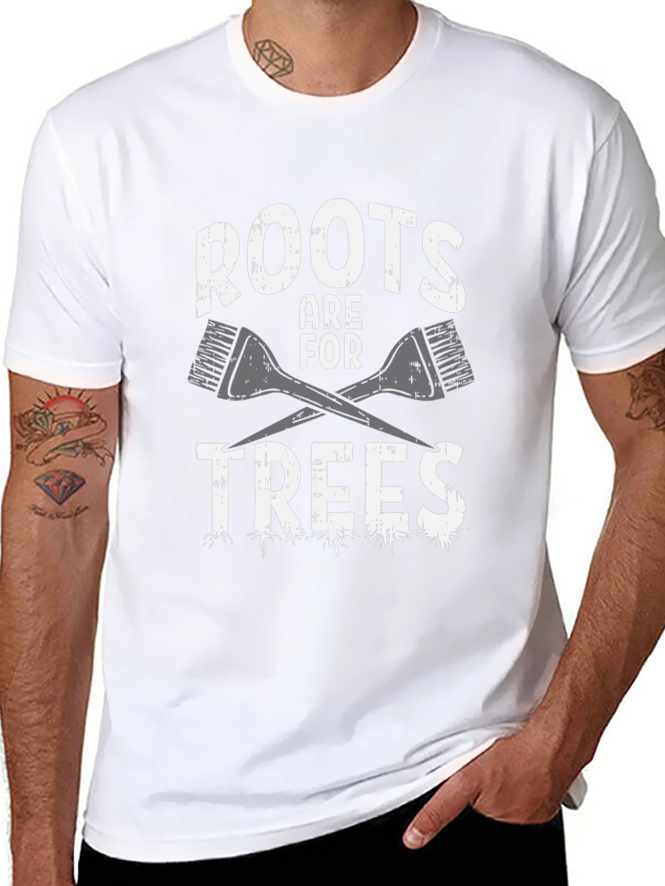 Roots Are For Trees Graphic T-Shirt