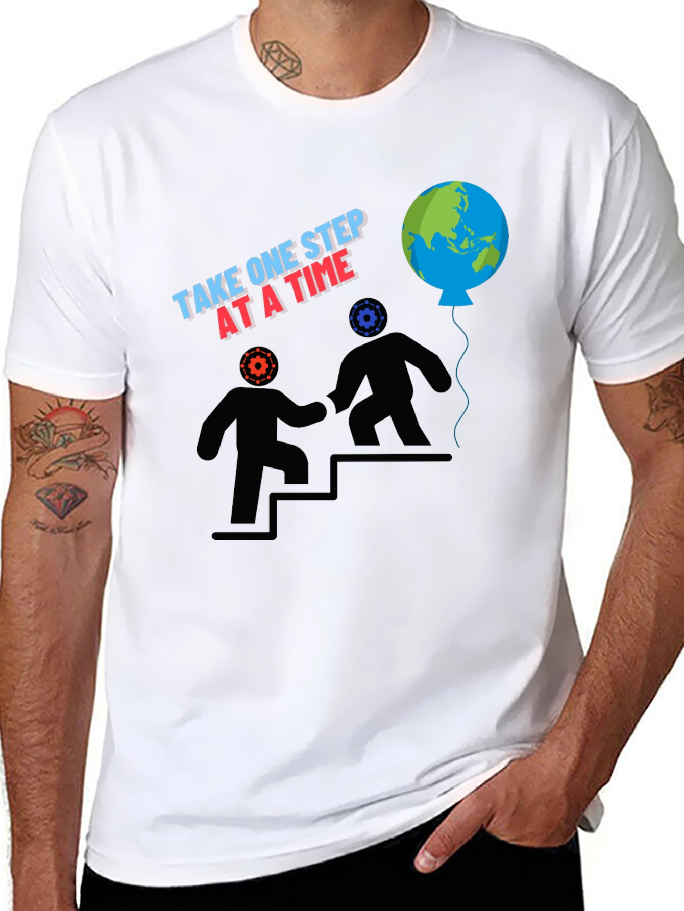 Take One Step at a Time Graphic Tee