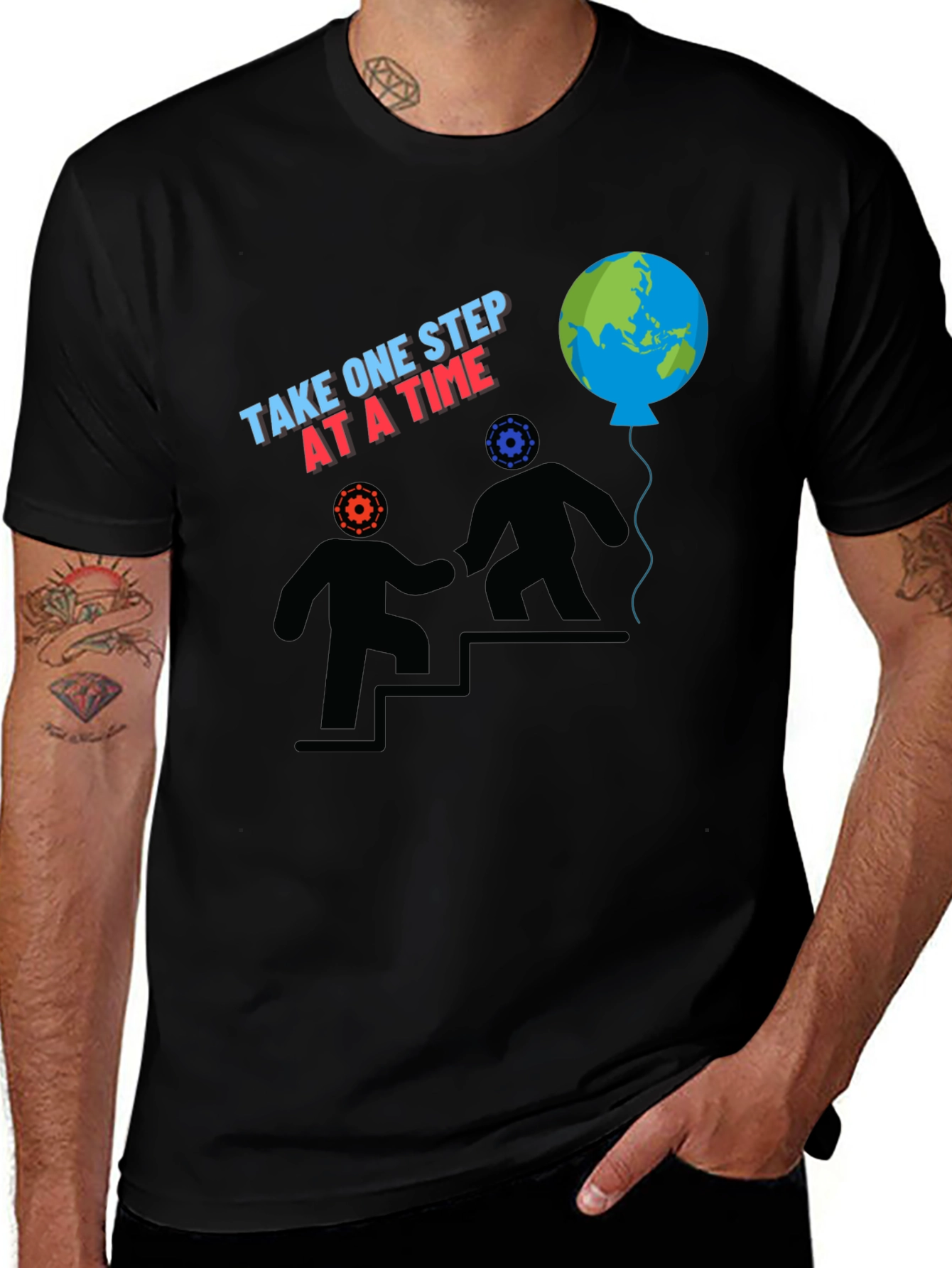 Take One Step at a Time Graphic Tee