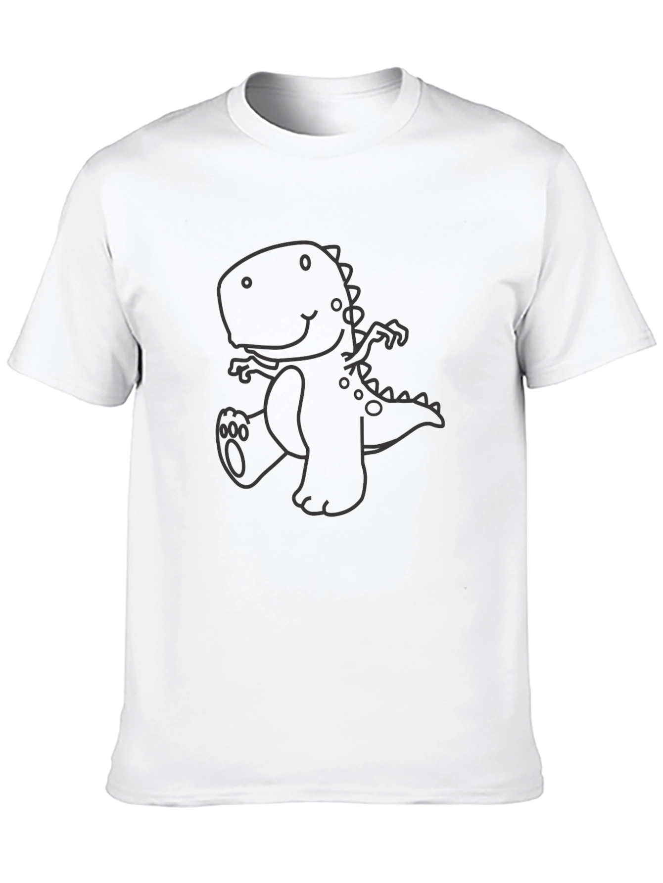 Dino Graphic Tee - Casual Comfort