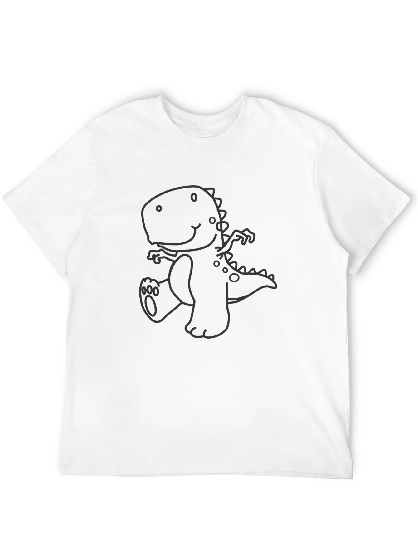Dino Graphic Tee - Casual Comfort